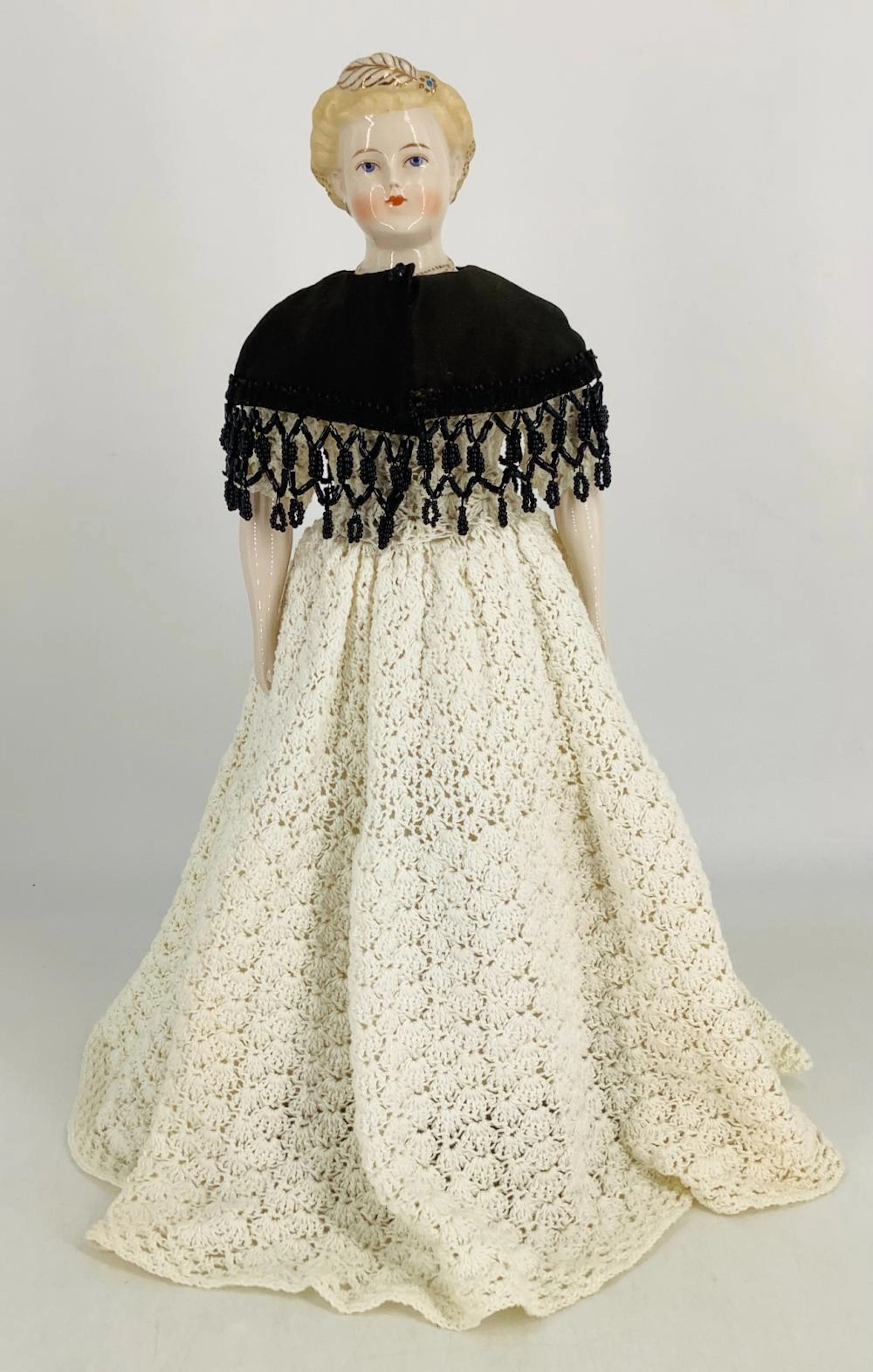 Reproduction Fancy China Head lady by Emma Clear