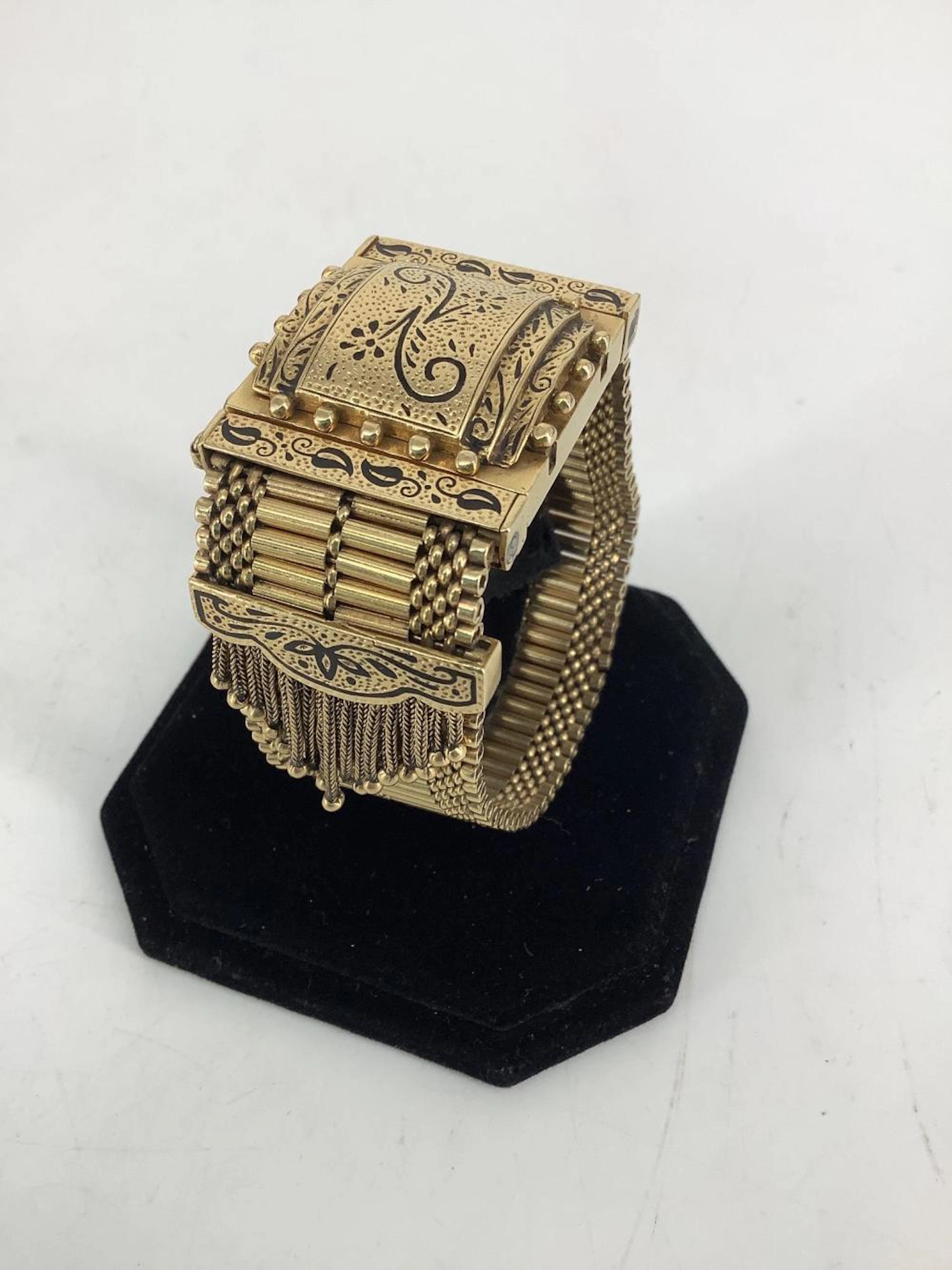 Gold Encased Wrist Watch