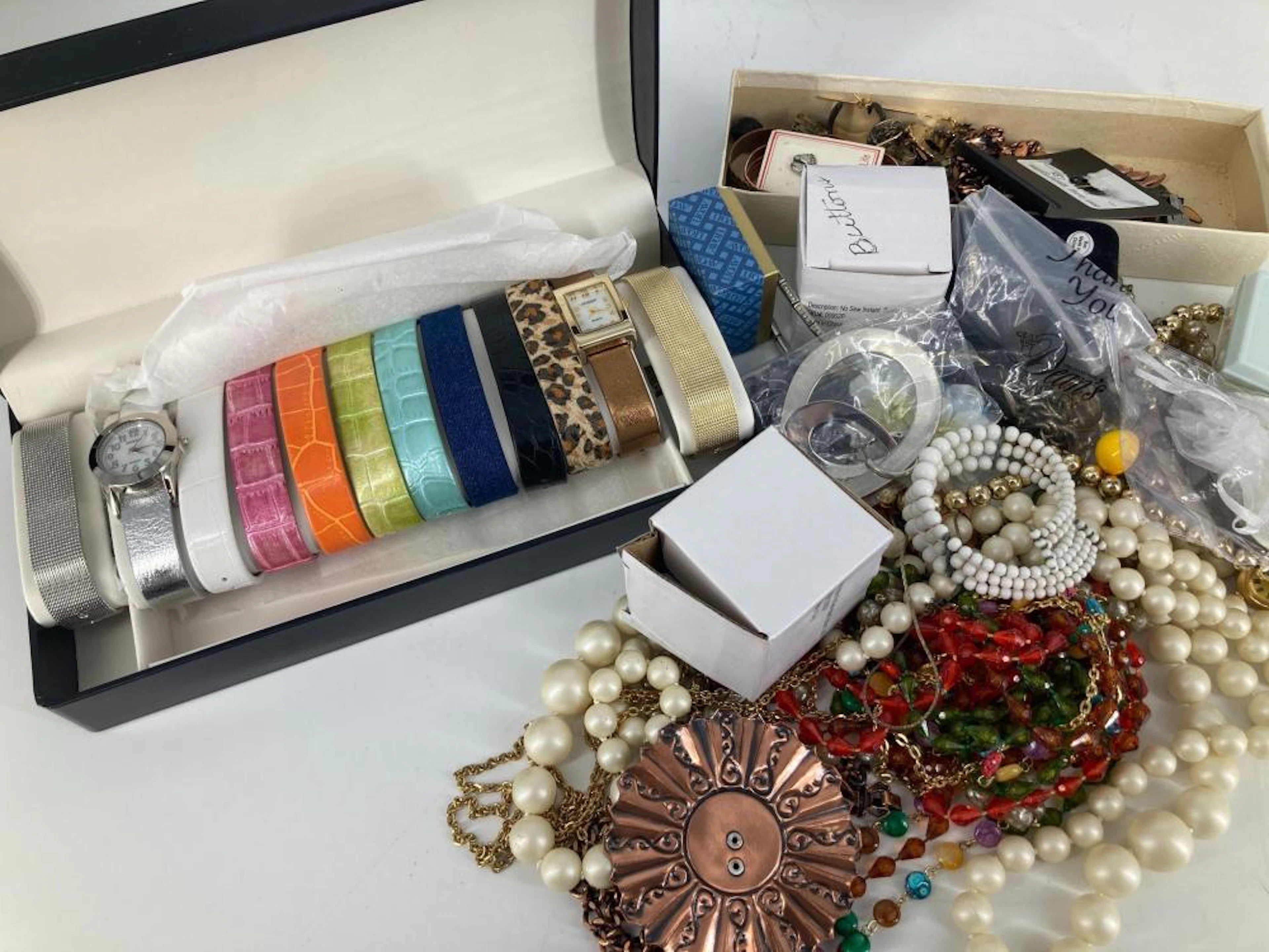 Lot of Assorted Fashion and Costume Jewelry and Accessories