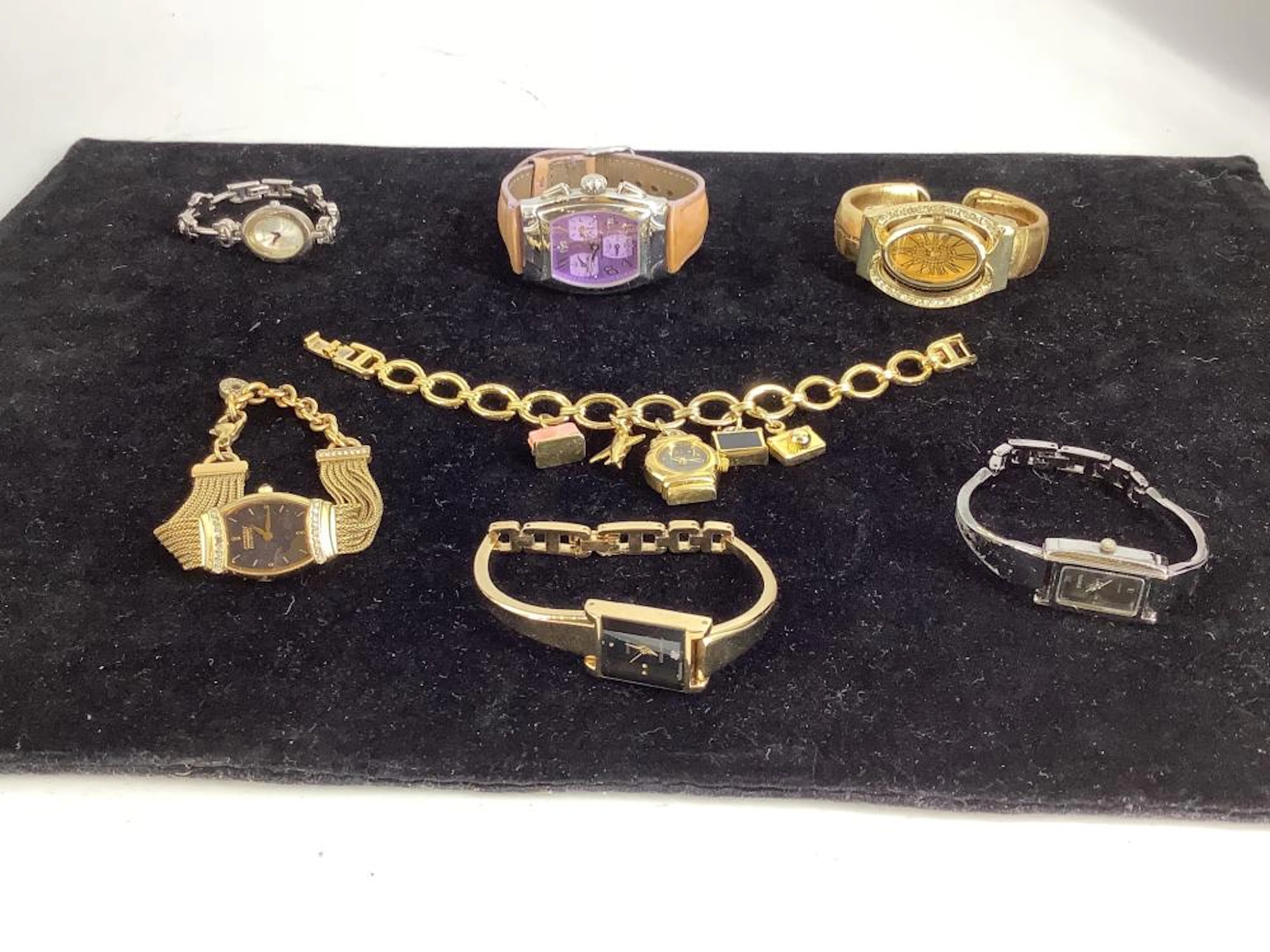 Box Lot Of Wrist Watches