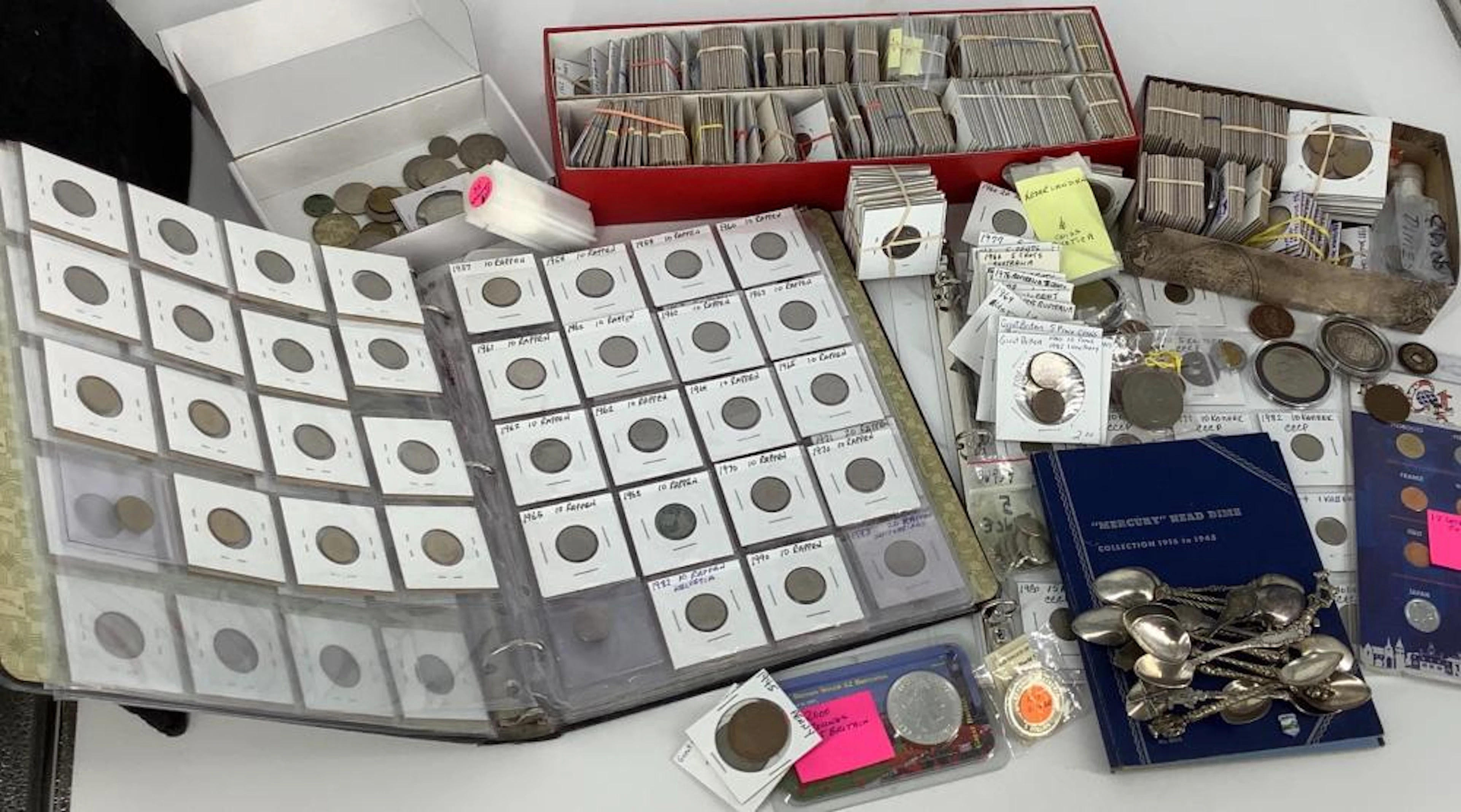 Lot of Assorted Foreign Coins