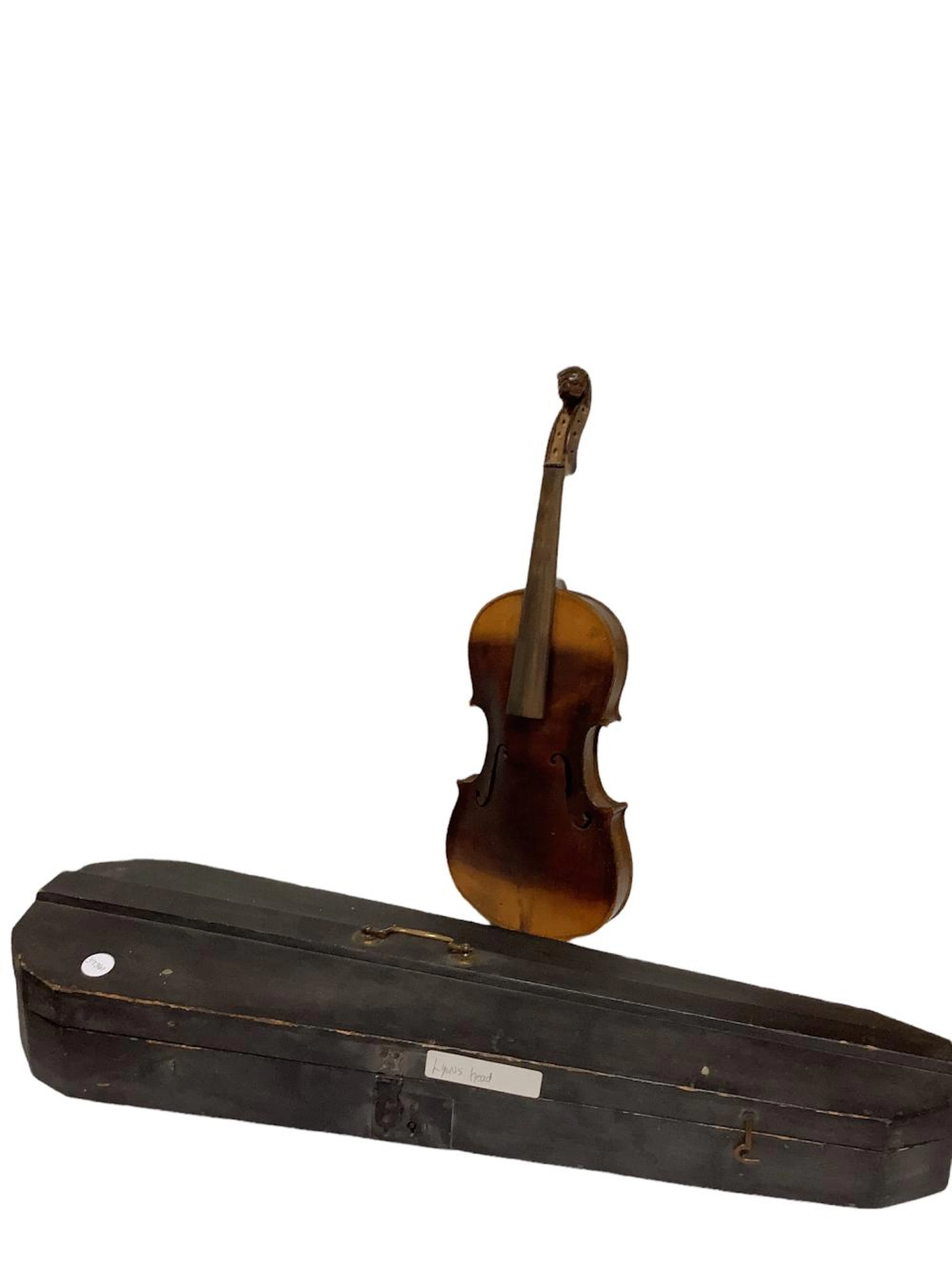 Vintage Lions Head Violin