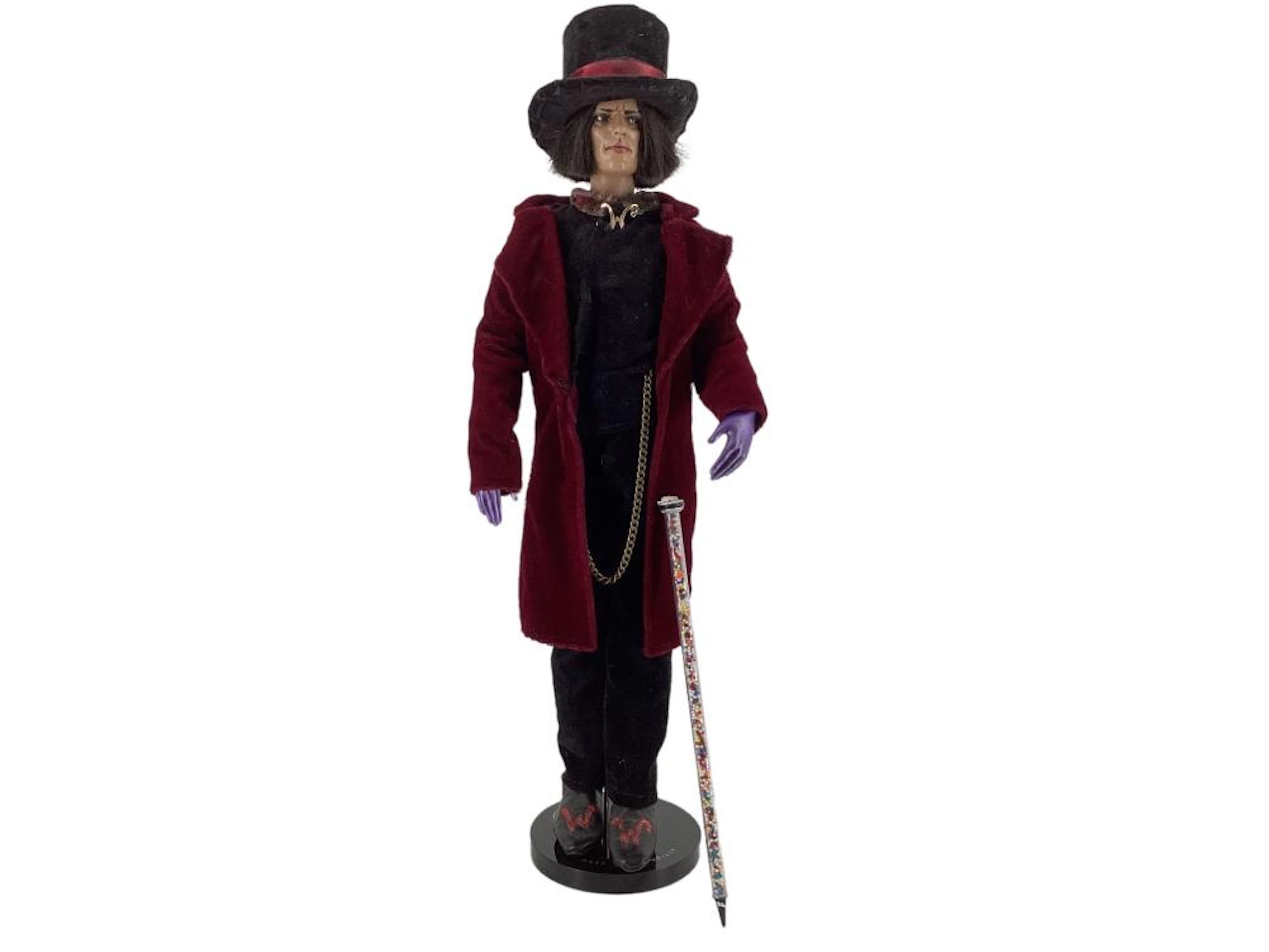 Robert Tonner 17" black hair Johnny Depp doll wearing...