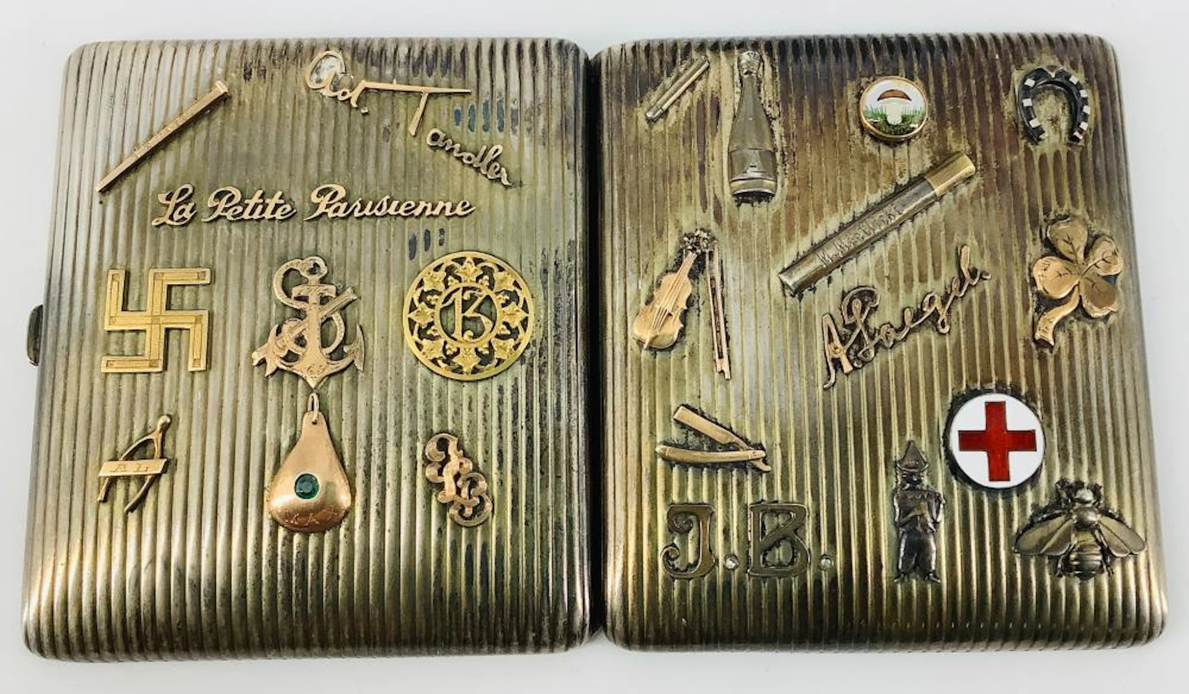 Antique Silver Cigarette Case