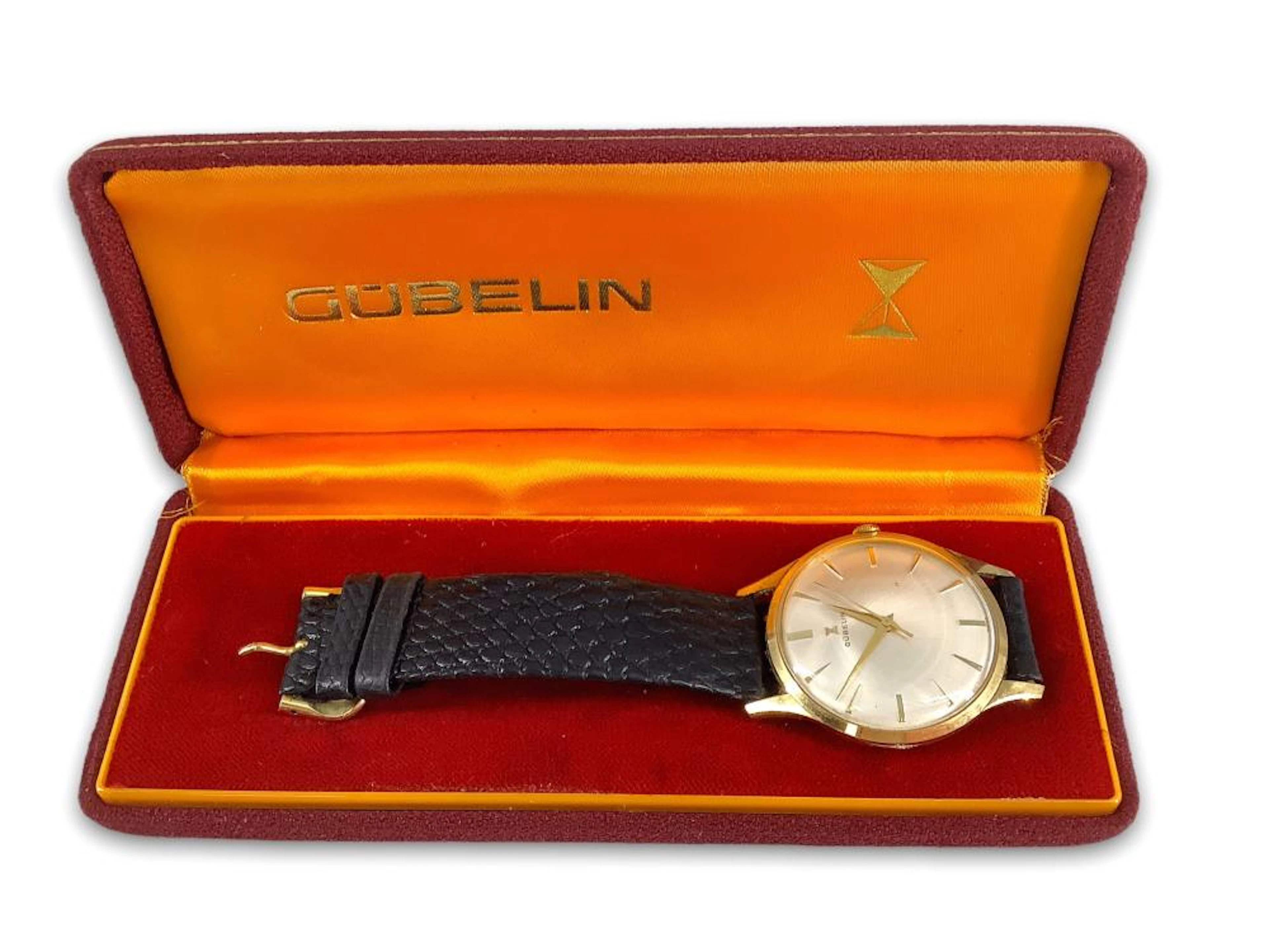 14kt Yellow Gold Gubelin Wrist Watch In a Branded Box