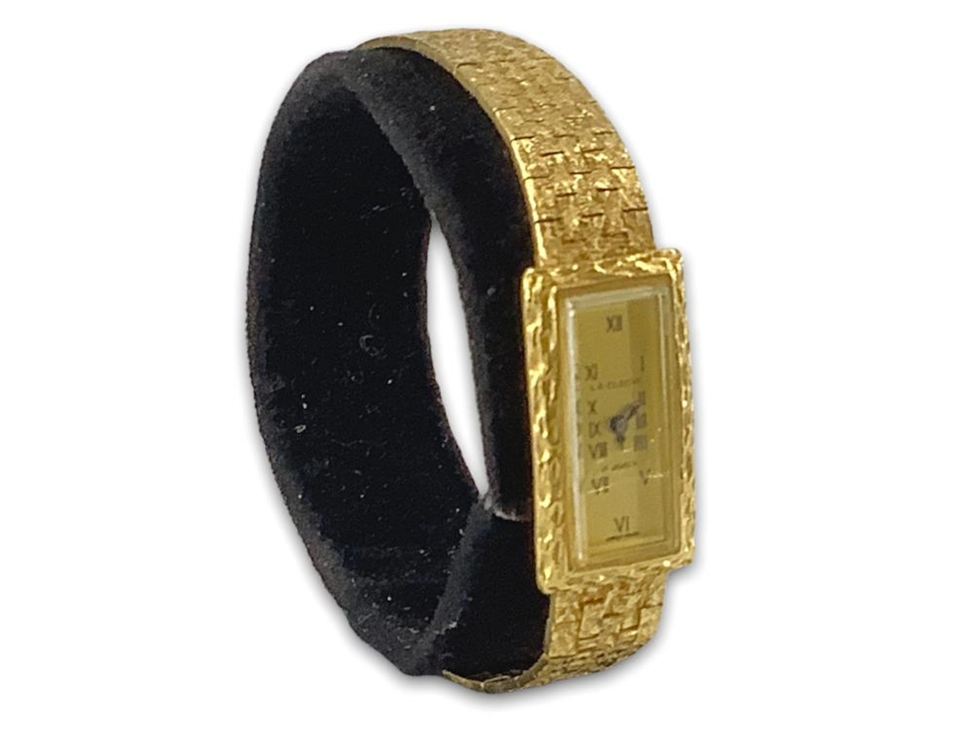 La Cloche 14kt Yellow Gold Ladies Wrist Watch