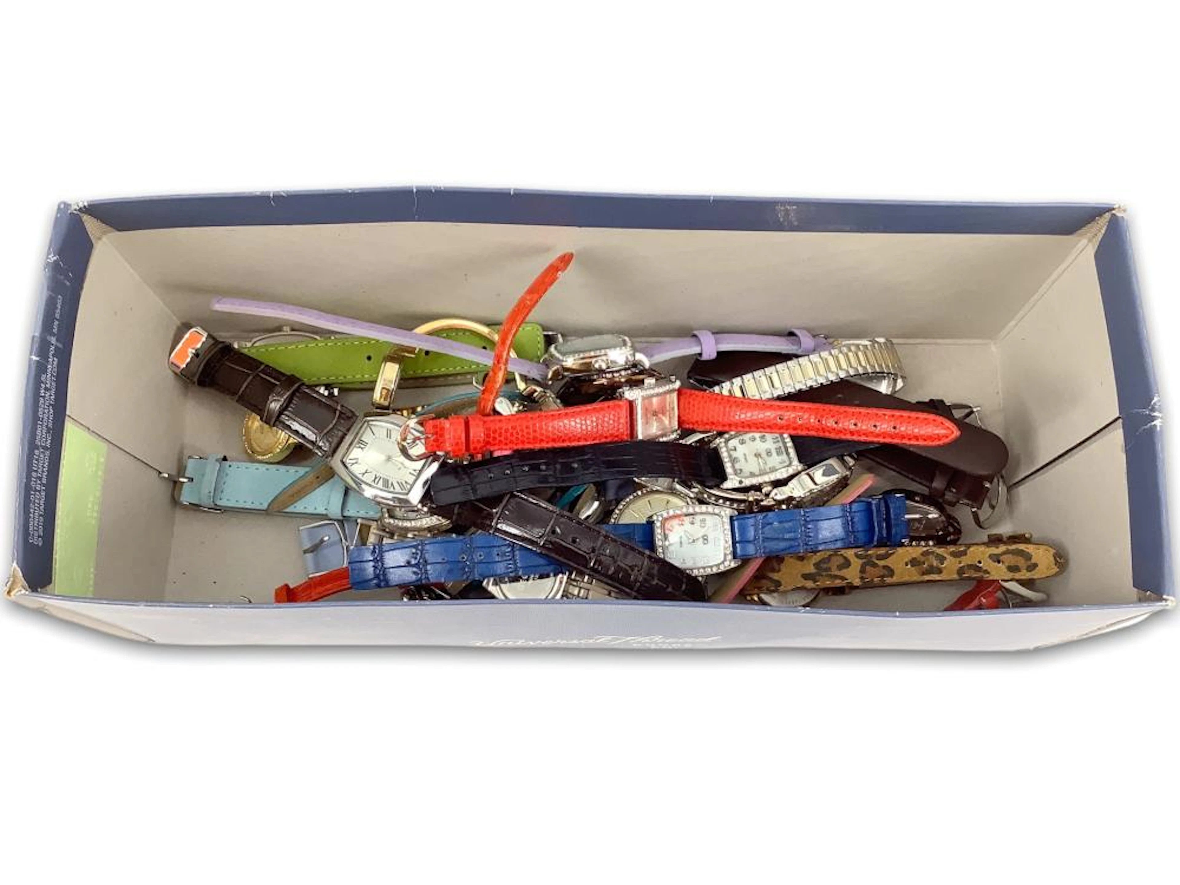 Box Lot Of Ladies Wrist Watches