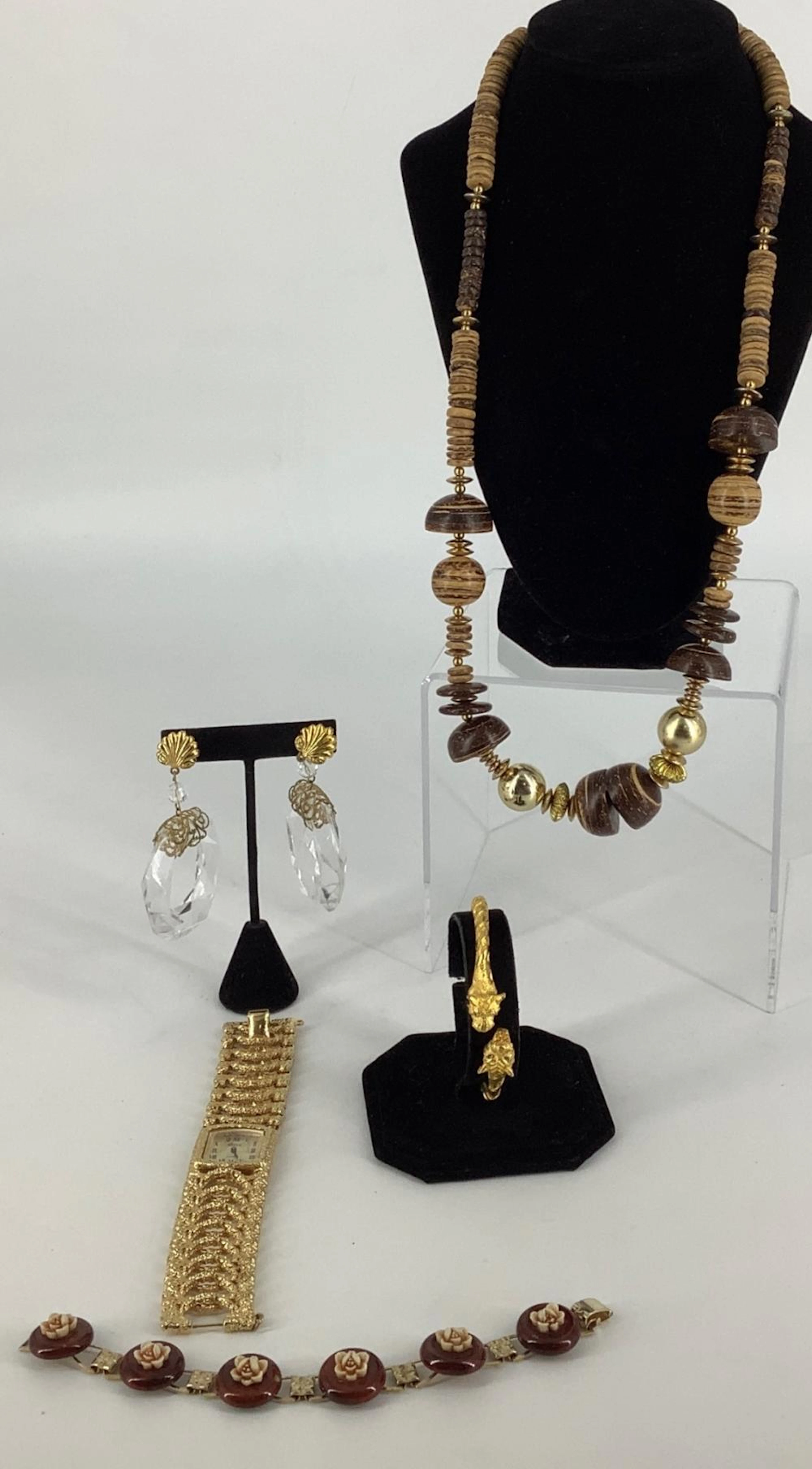 Box Lot Of Jewelry & Accessories