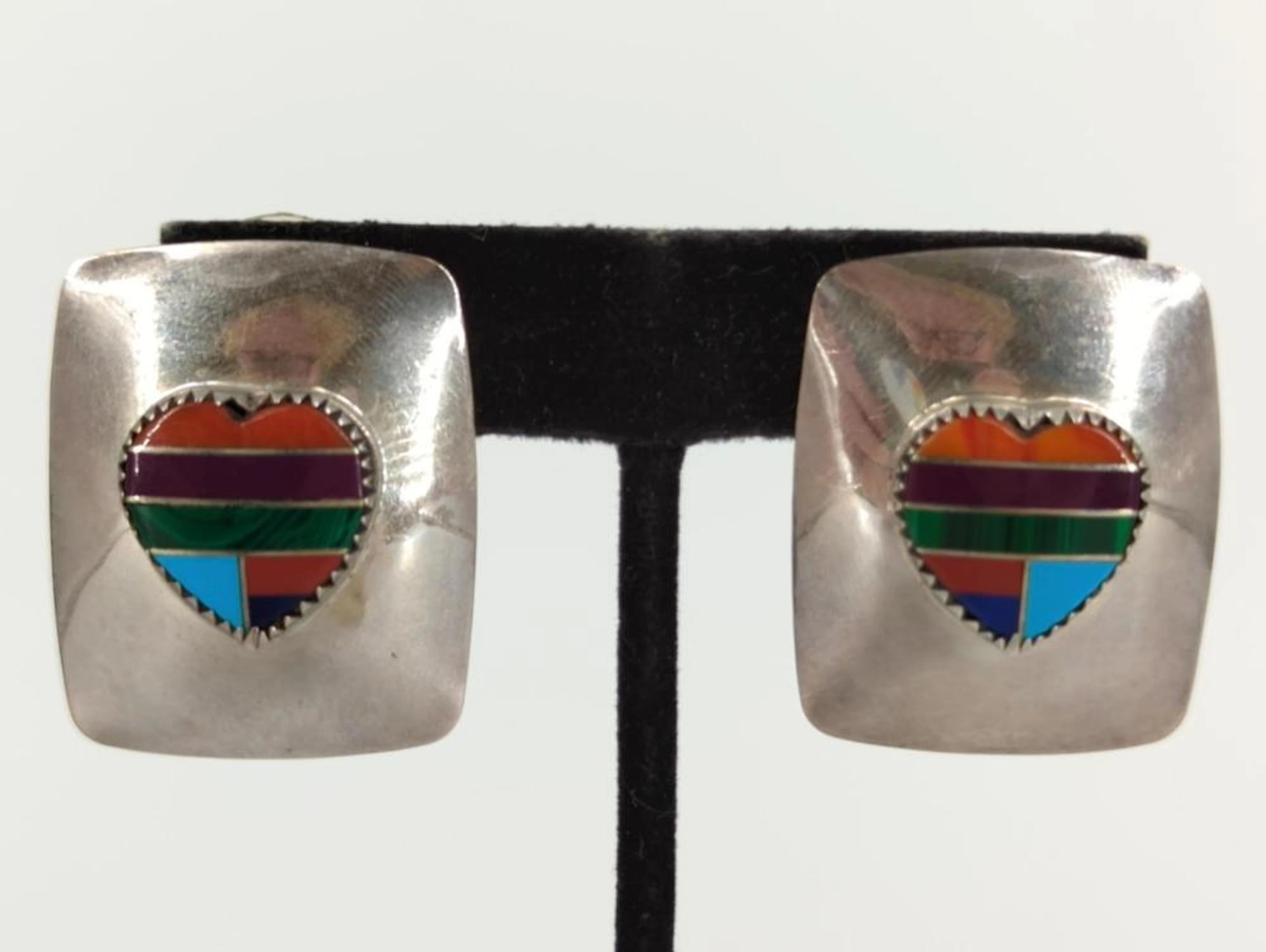 Sterling and Stone Earrings
