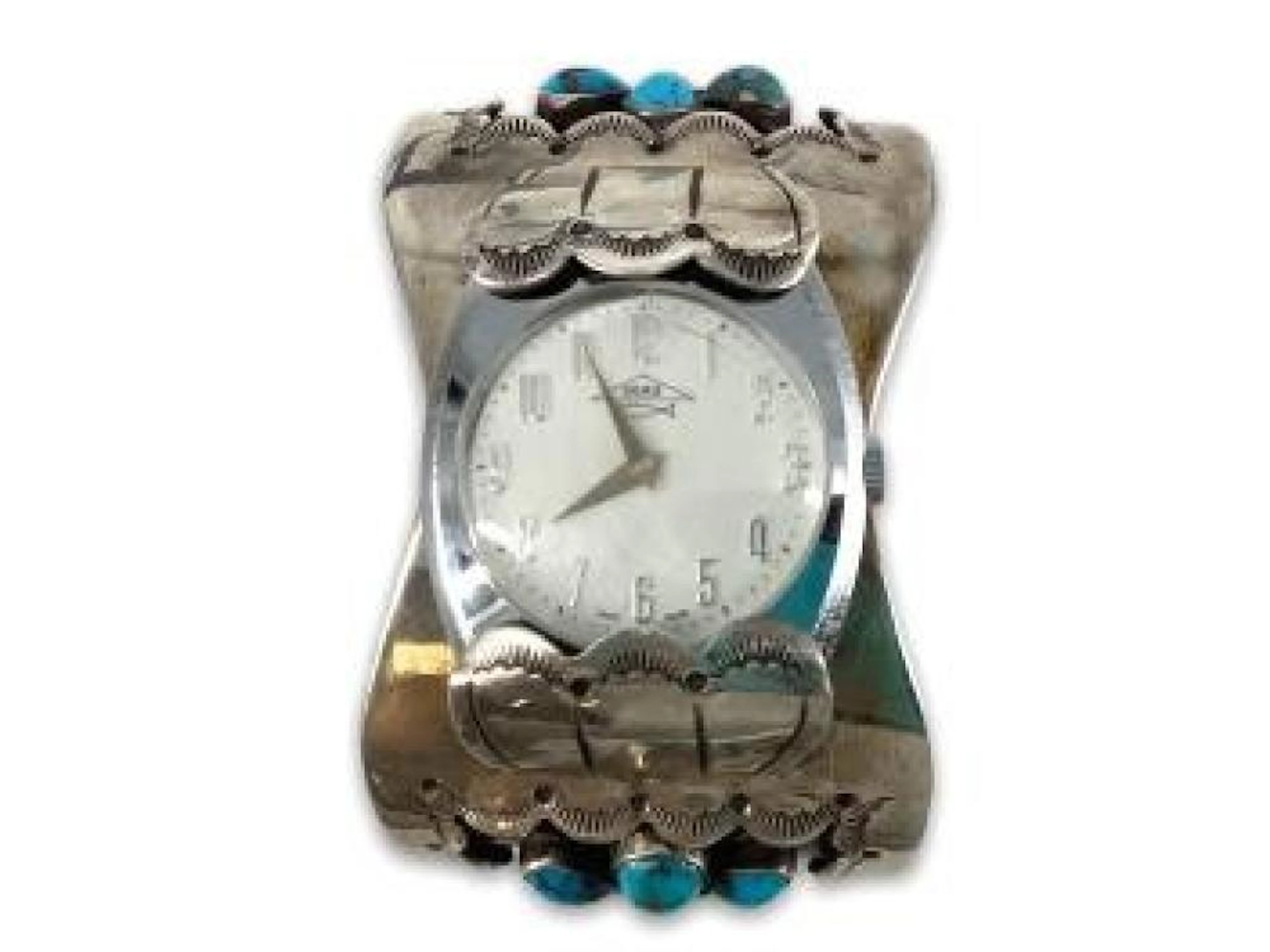 Sterling Silver Southwestern Style Watch