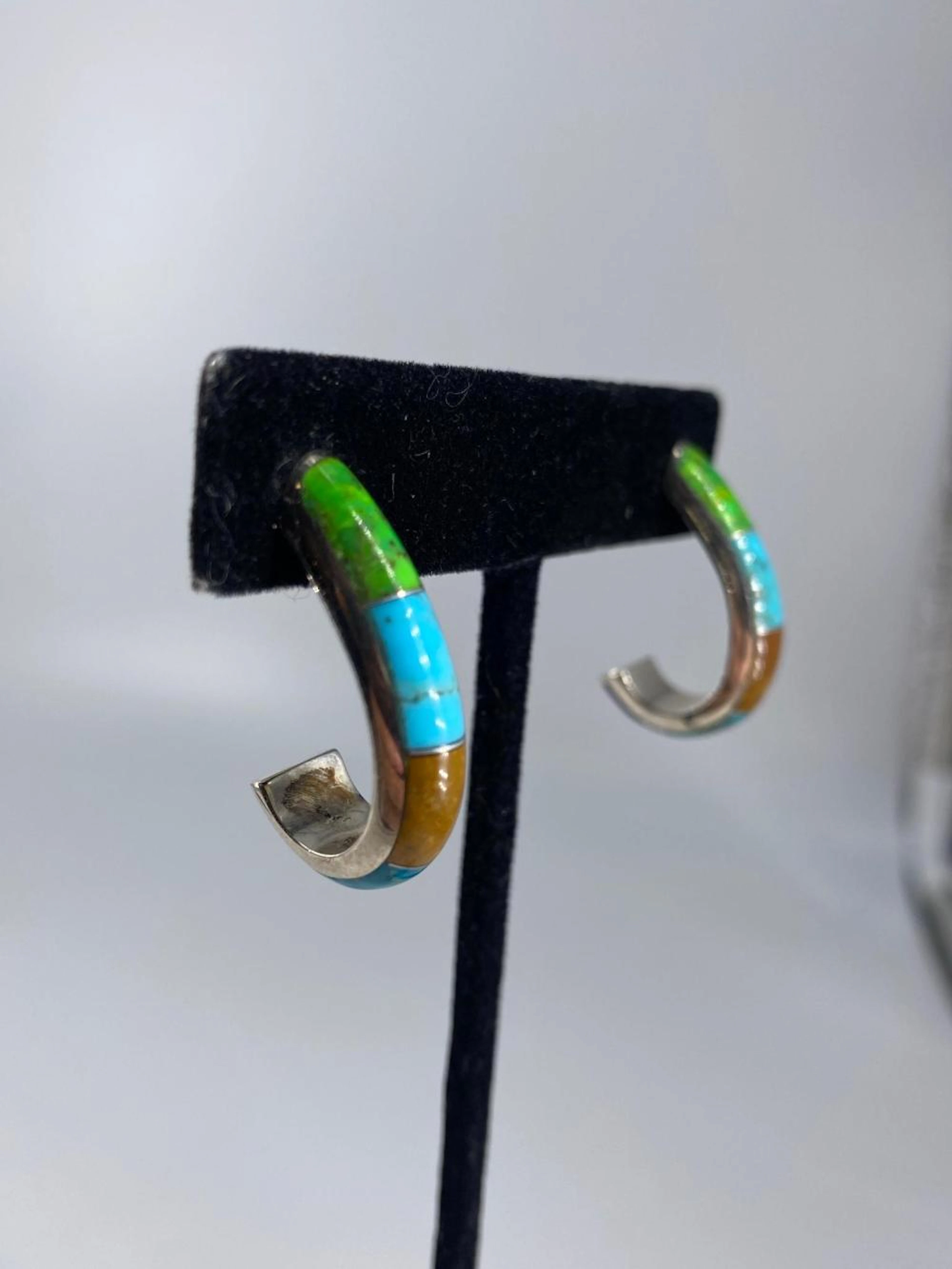 Southwestern Silver & Stone Earrings