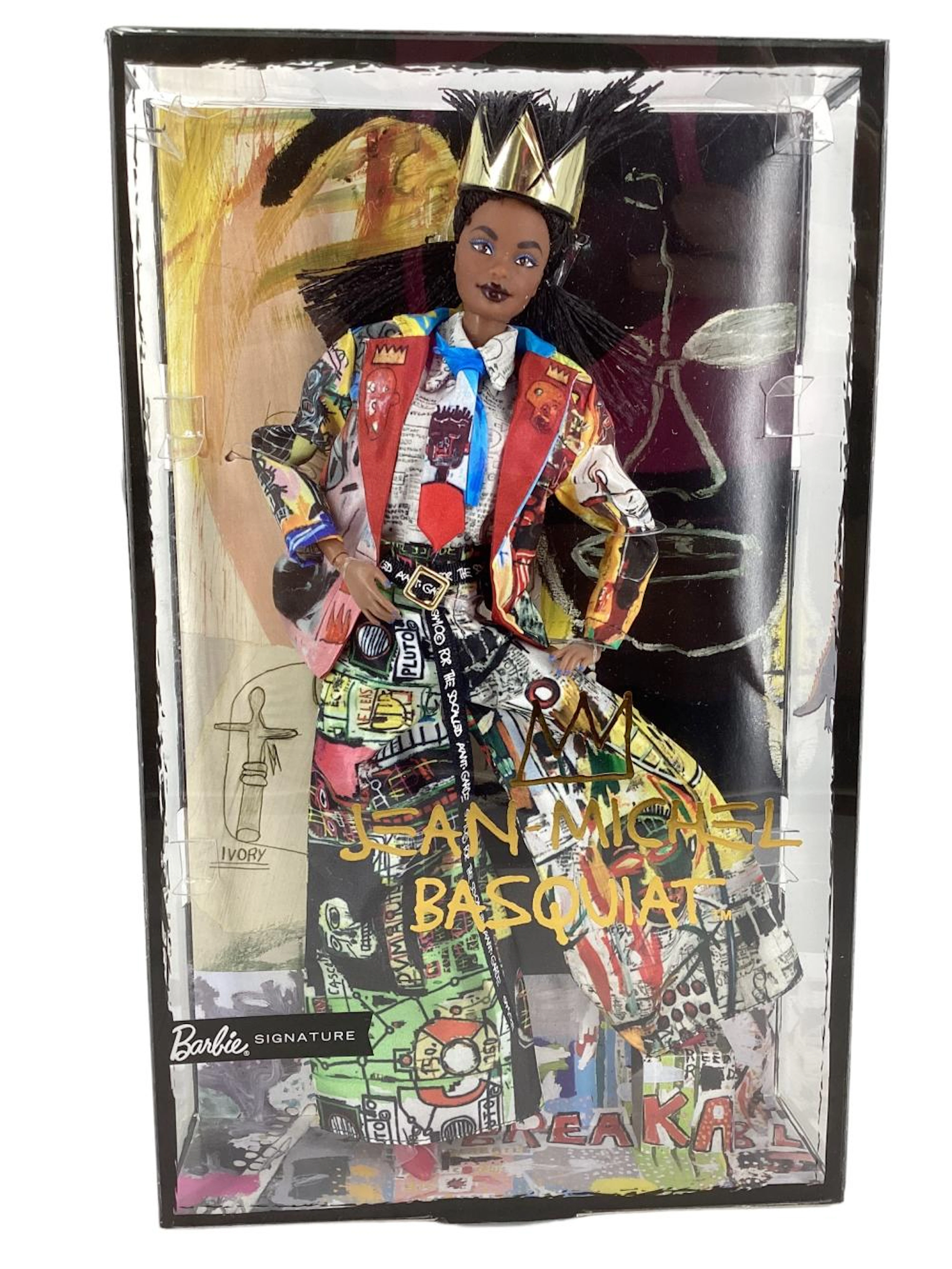 (1) JEAN-MICHEL BASQUIAT BARBIE - 2020 NRFB Graffiti Art...