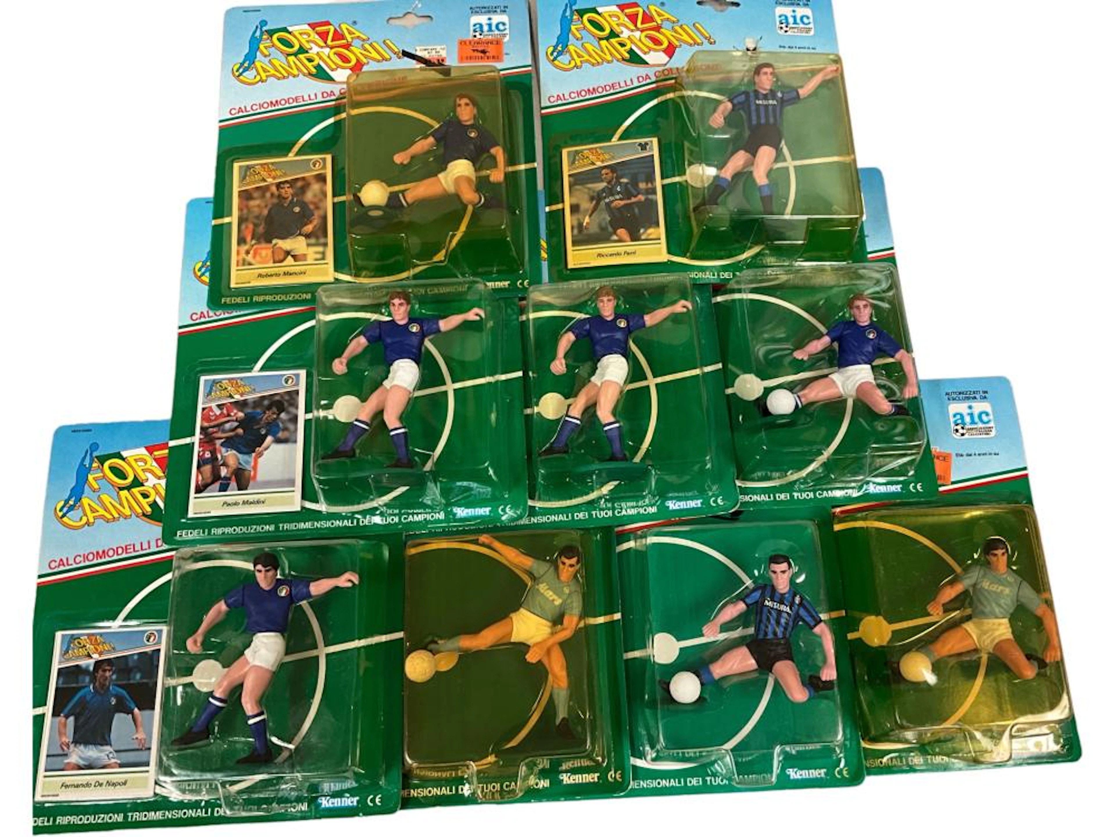 (9) FORZA CAMPIONI! CALCIOMODELLI DA COLLEZIONE by Hasbro