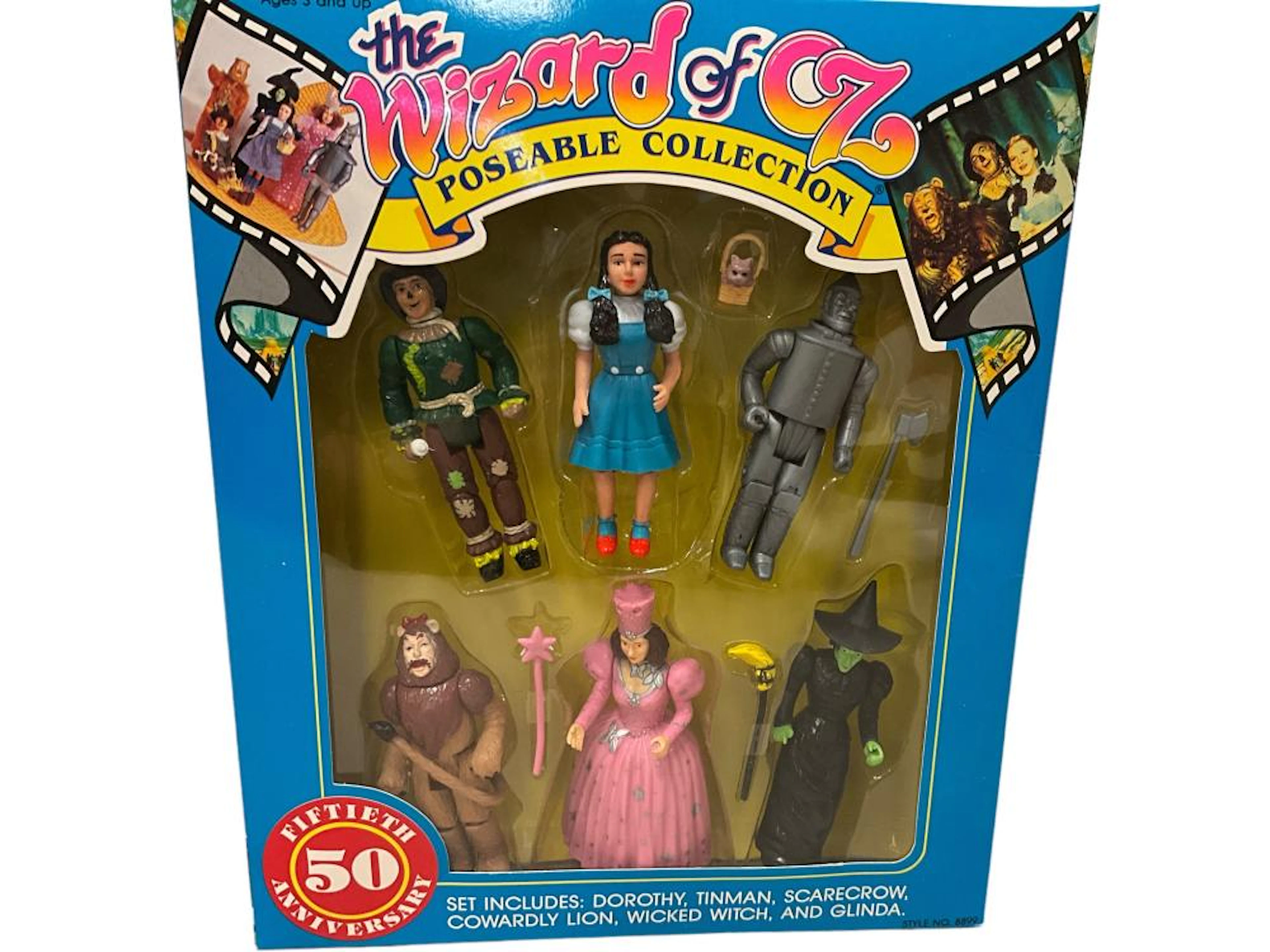 (1) THE WIZARD OF OZ Poseable Collection