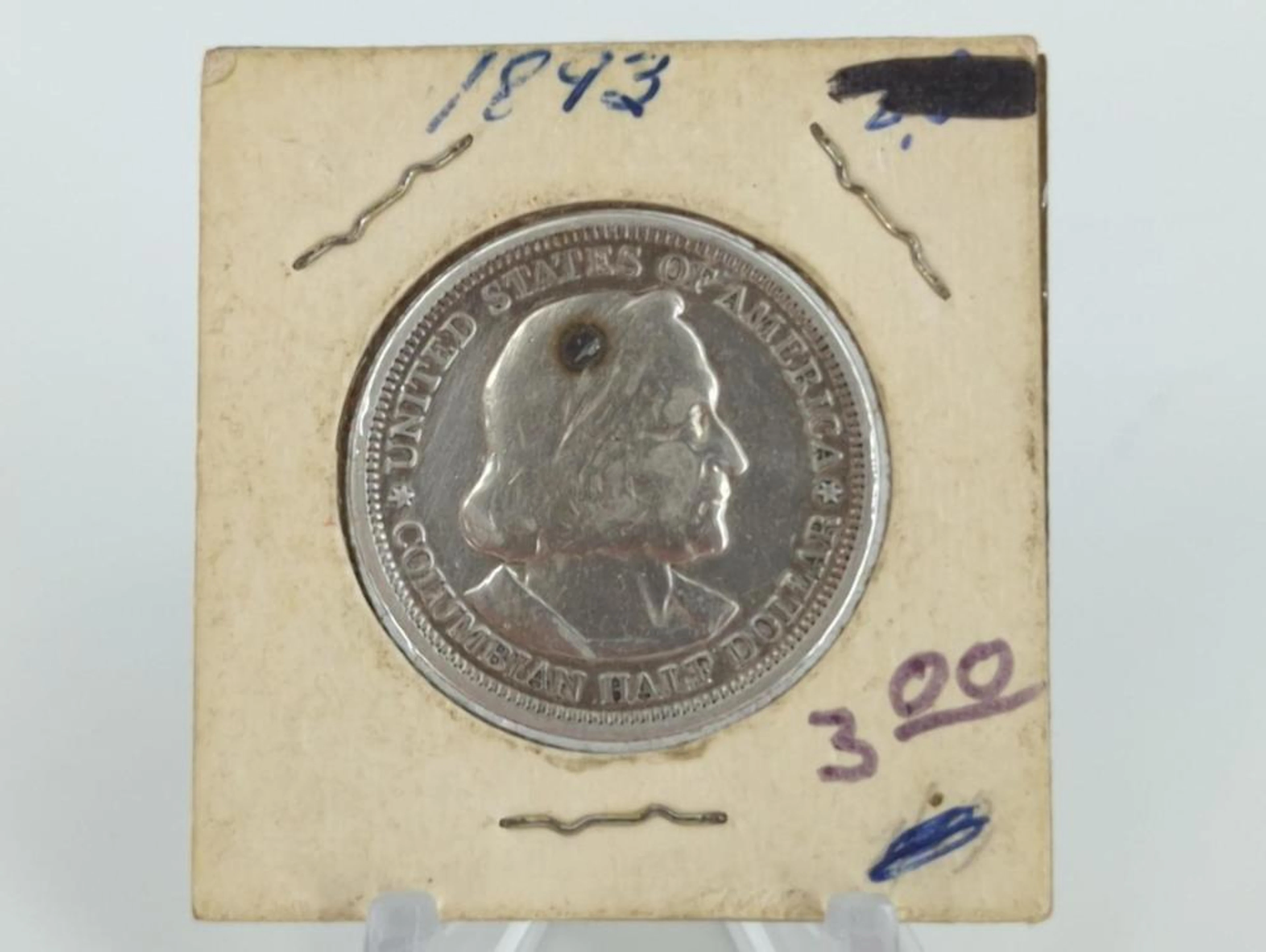 1893 Colombian Exposition U.S. Half Dollar Coi