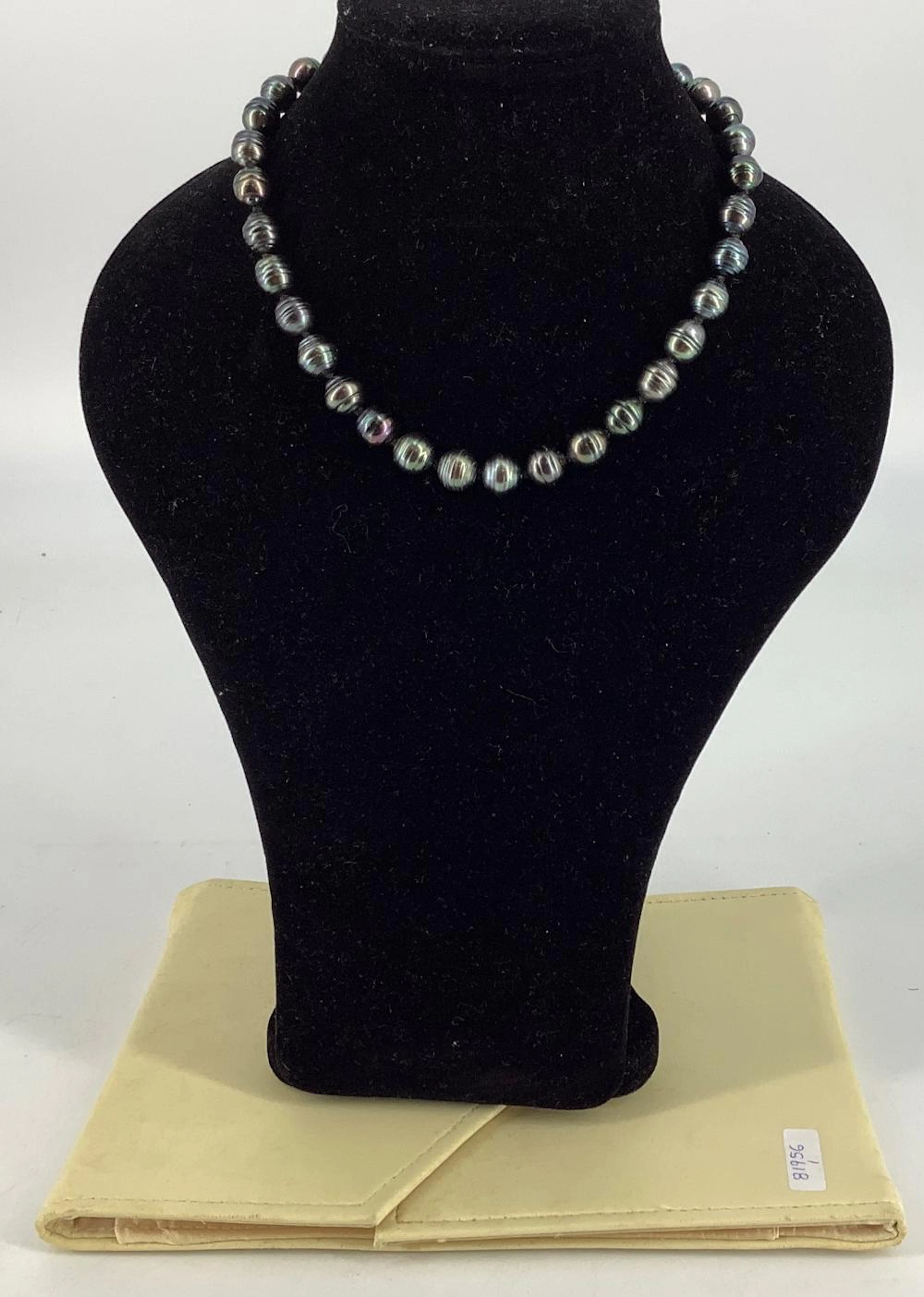 ecklace with Cultured Pearl Beads (Multi-Colored) with...