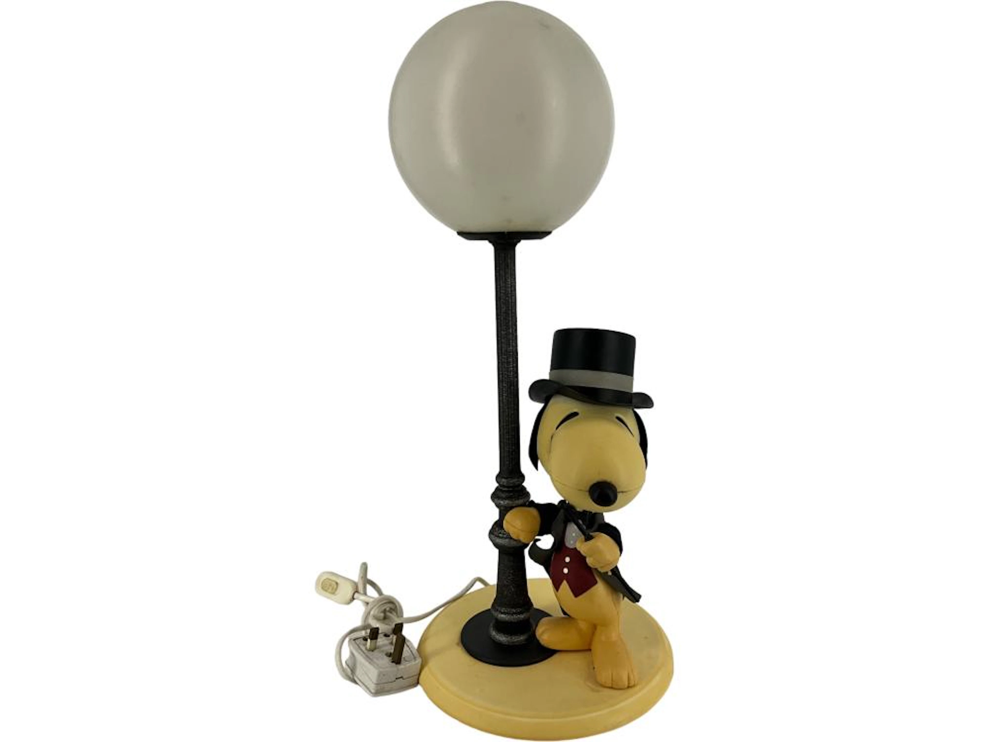 (1) Rare Vintage SNOOPY Table Lamp from Italy. PEANUTS