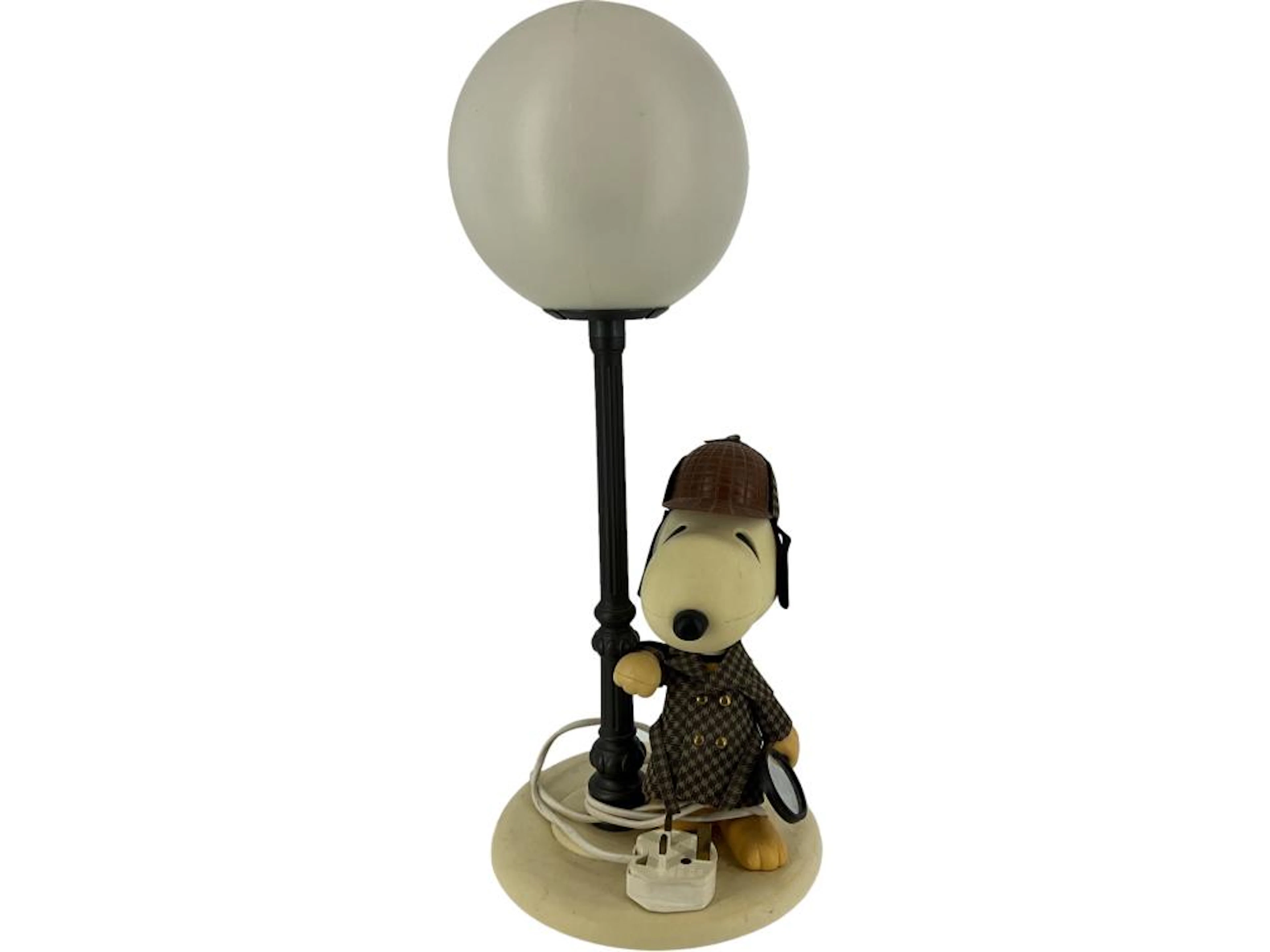(1) Rare Vintage SNOOPY Table Lamp from Italy. PEANUTS