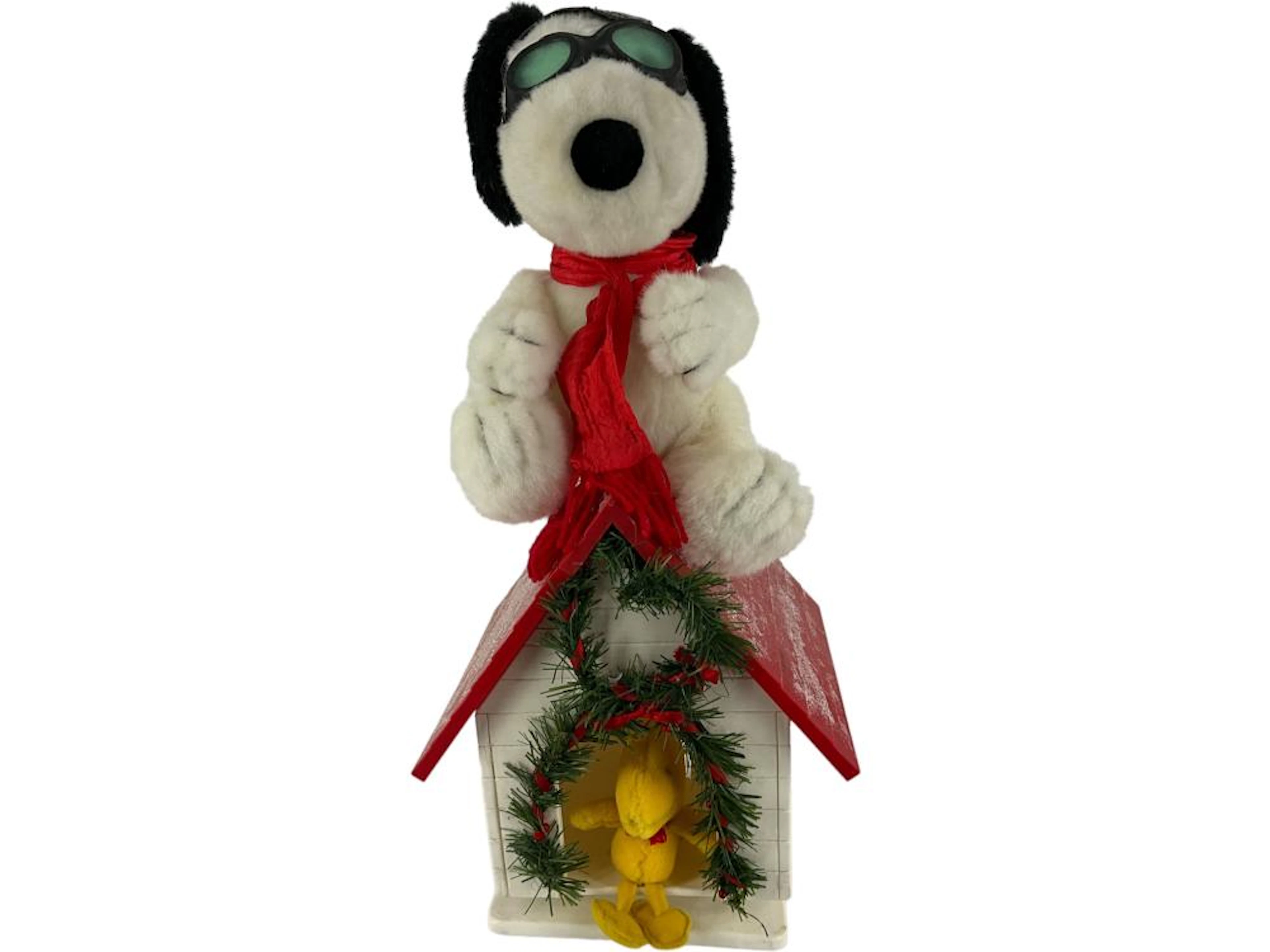 (1) PEANUTS ANIMATED SNOOPY & WOODSTOCK.