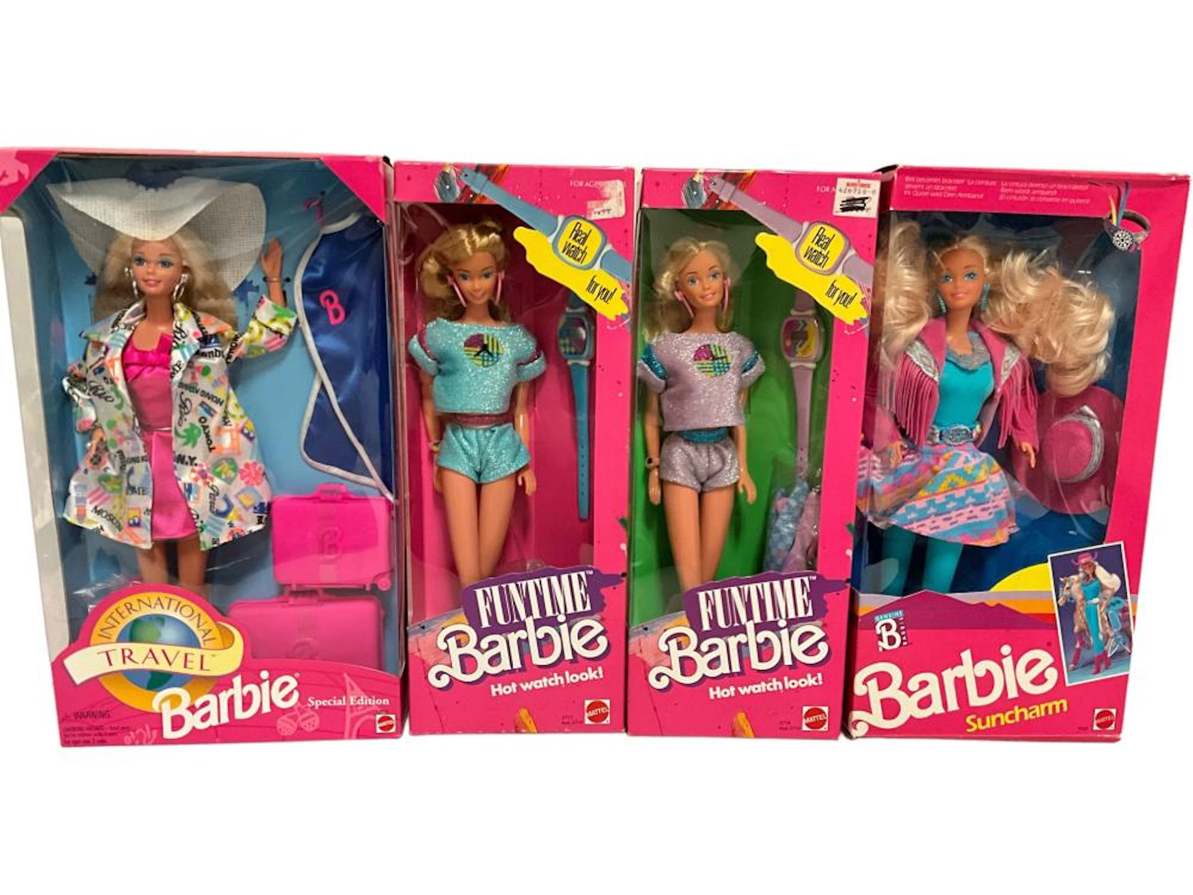 (4) Vintage and Special Edition Barbies