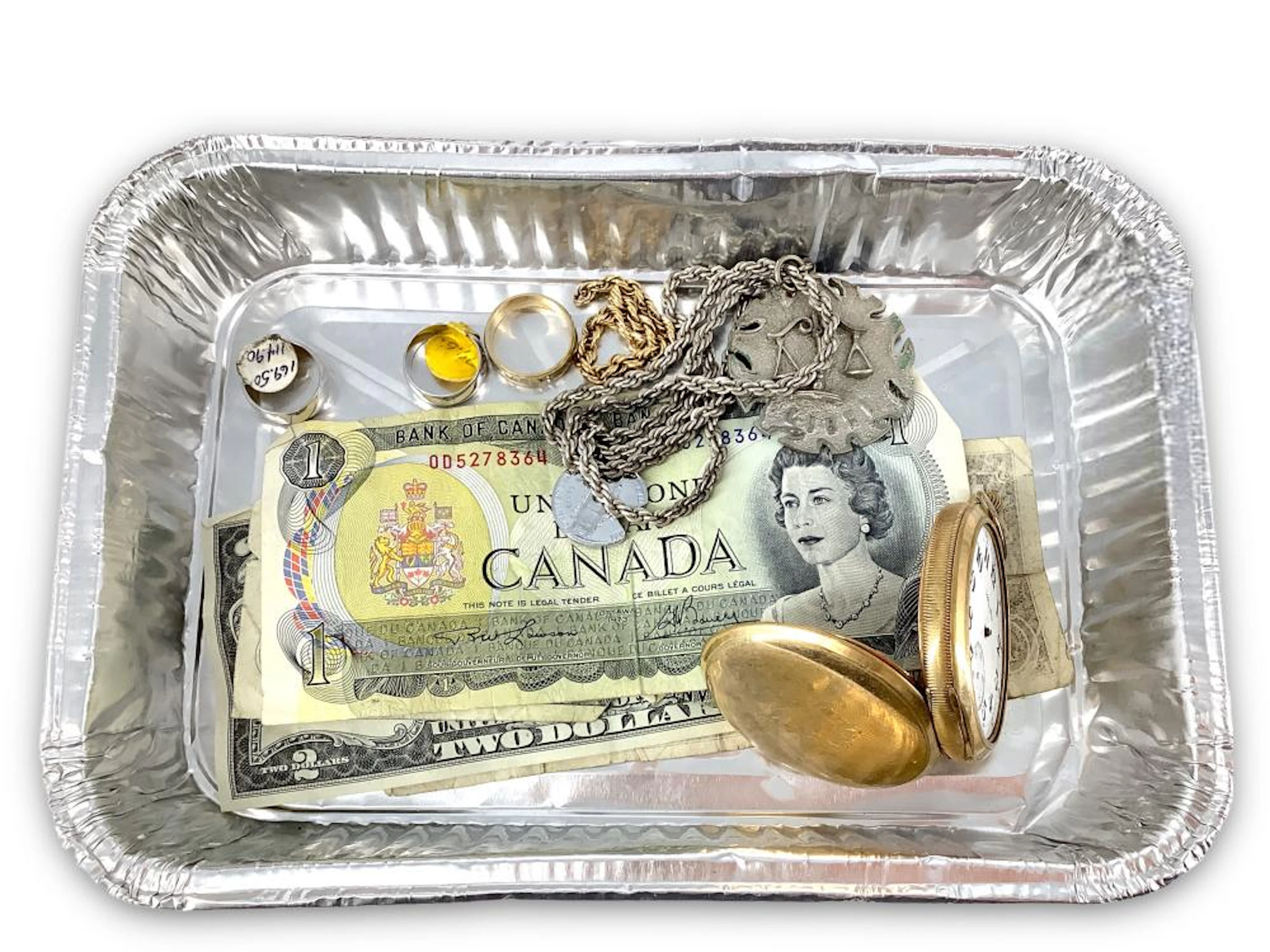 Lot of Assorted Accessories + Bank Notes
