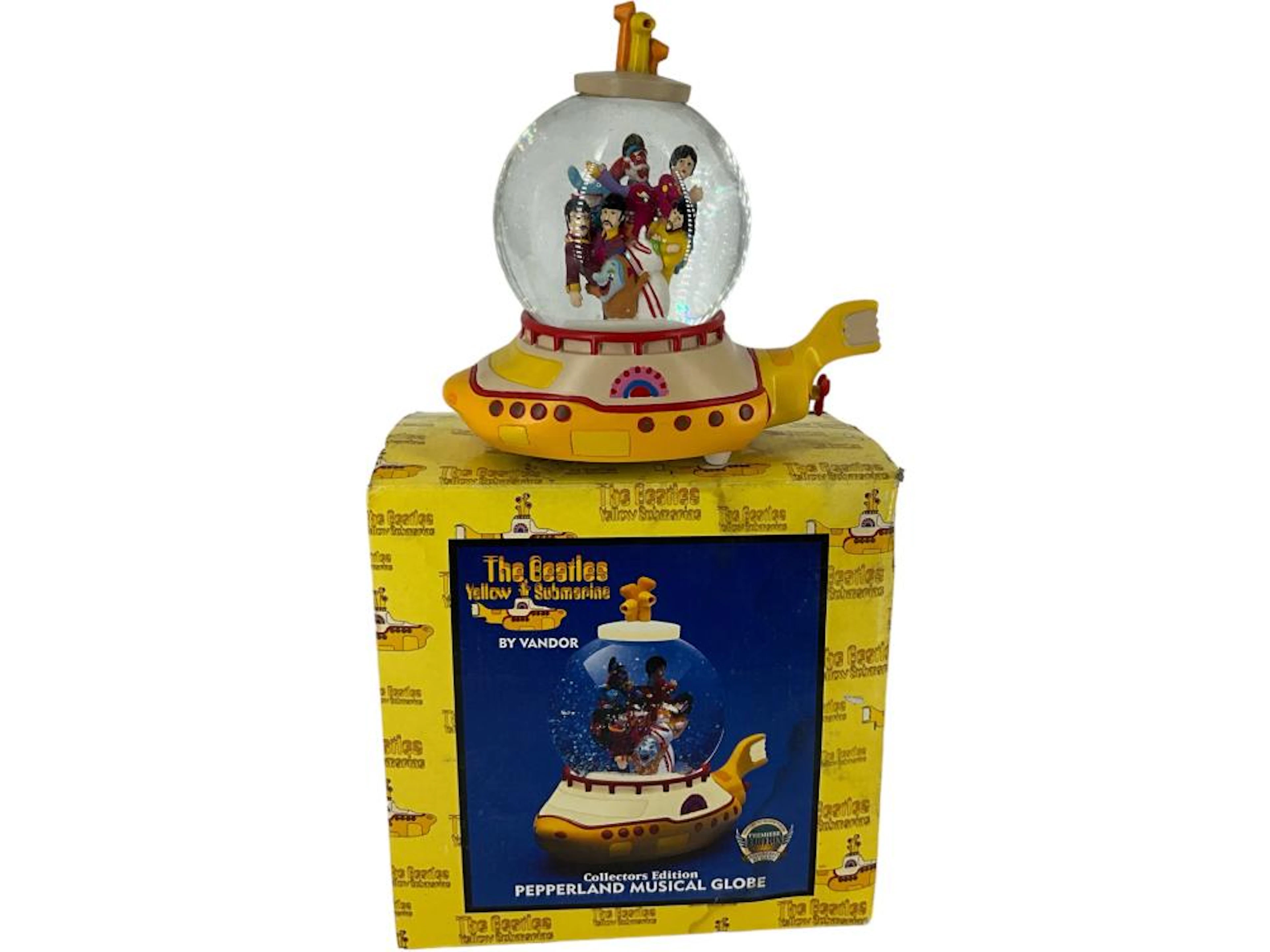 (1) The Beatles Yellow Submarine Musical Globe