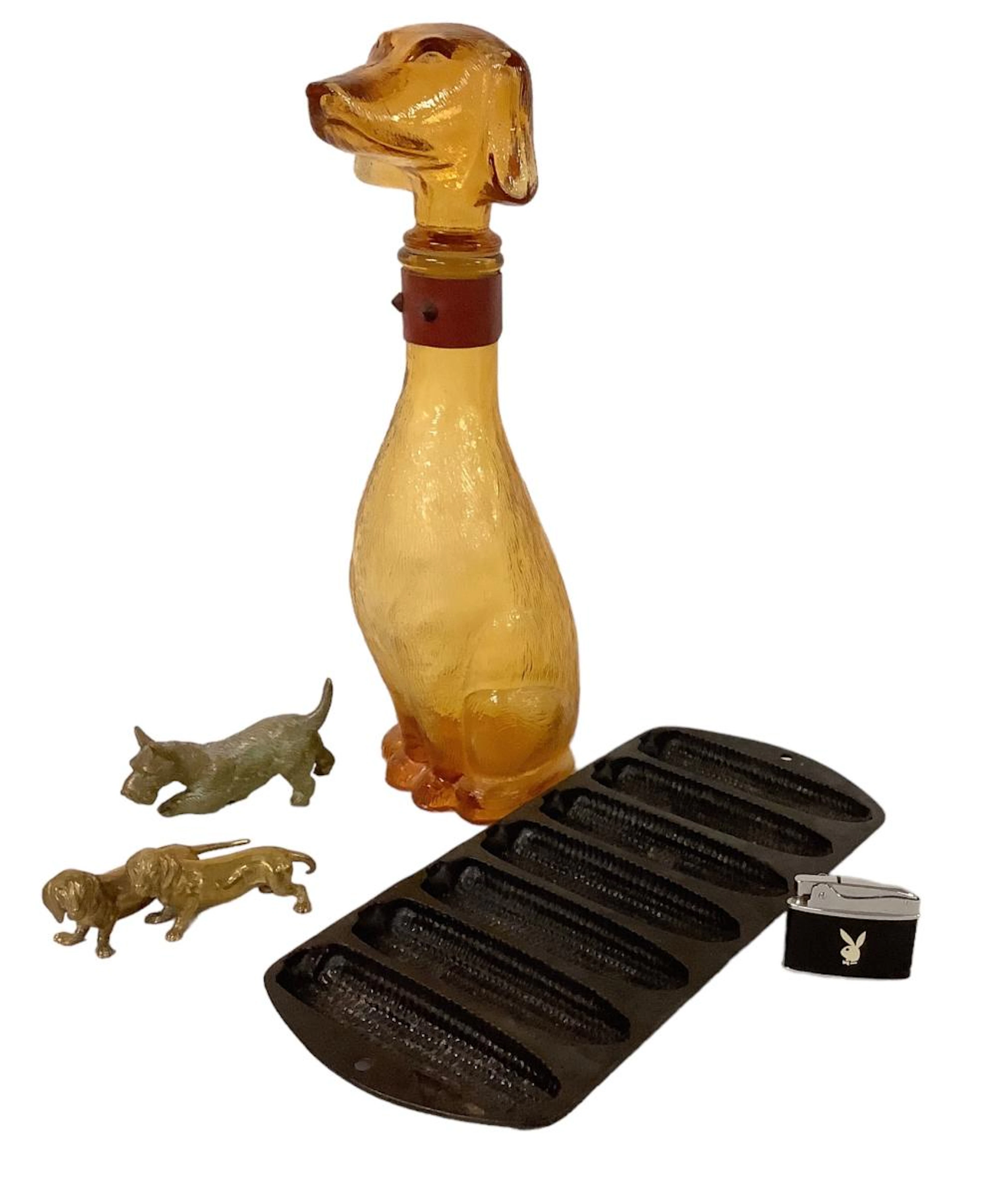 Darling Dogs, Cast Iron Cornbread Pan and a Playboy Insignia Lighter