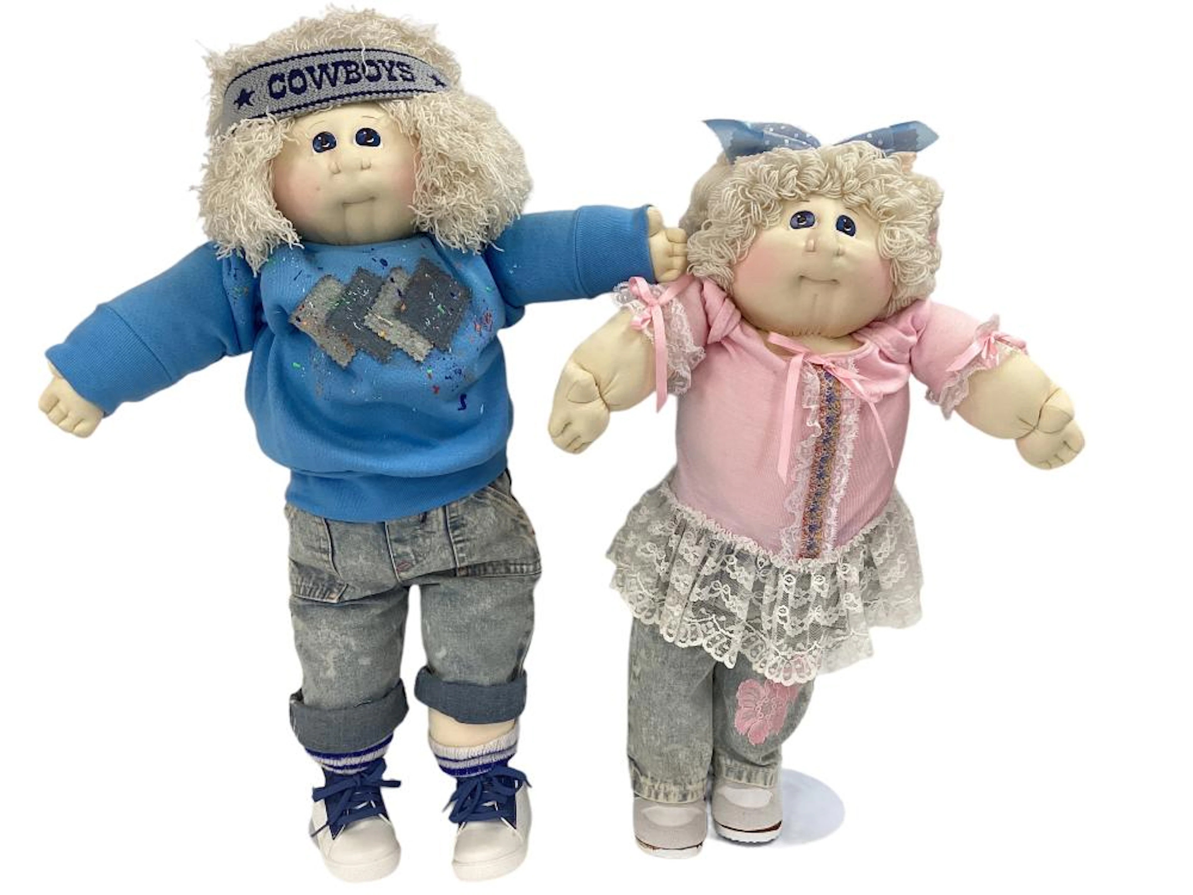 (2) 1998 Aquamarine Edition Cabbage Patch Kids
