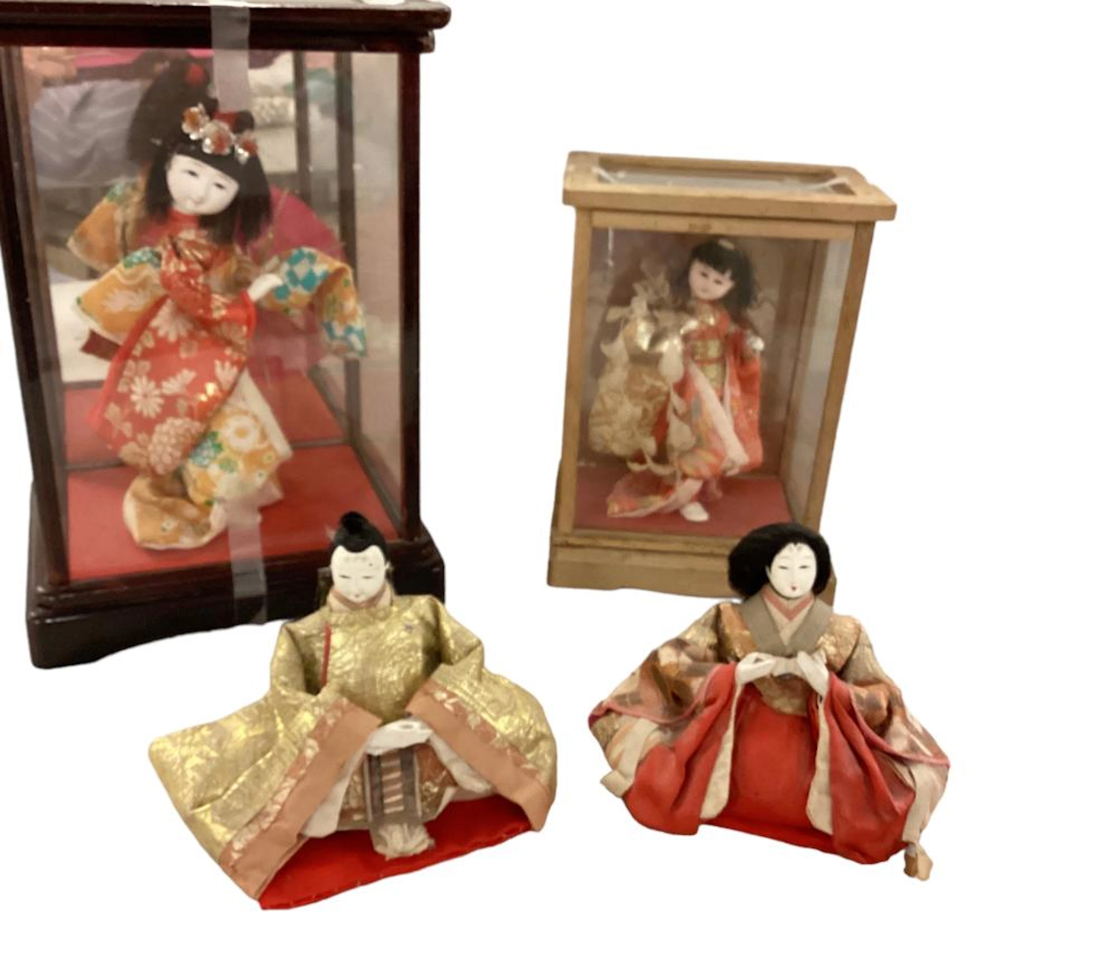 Vintage Oriental Display Dolls