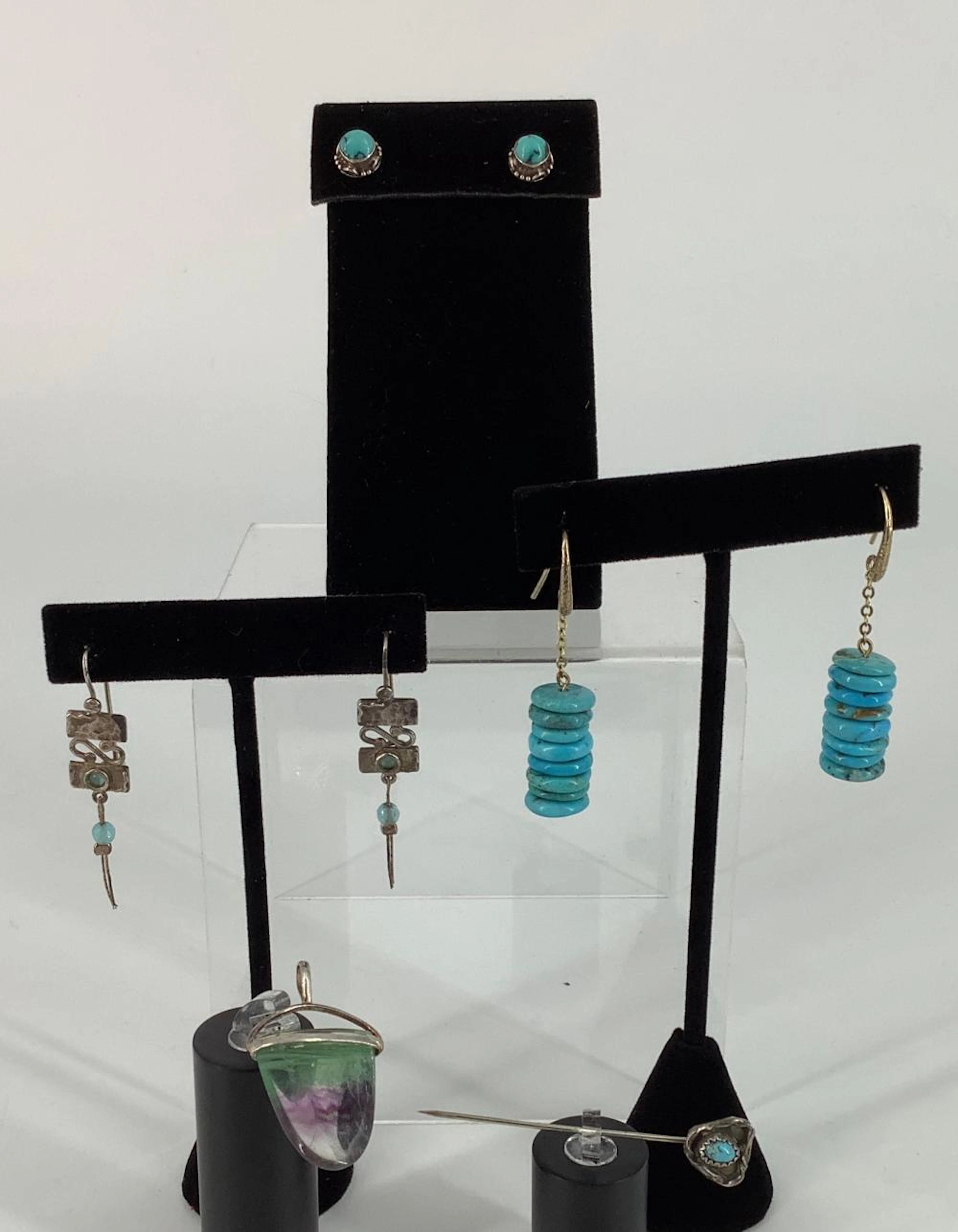 Earrings and Stickpin and More!