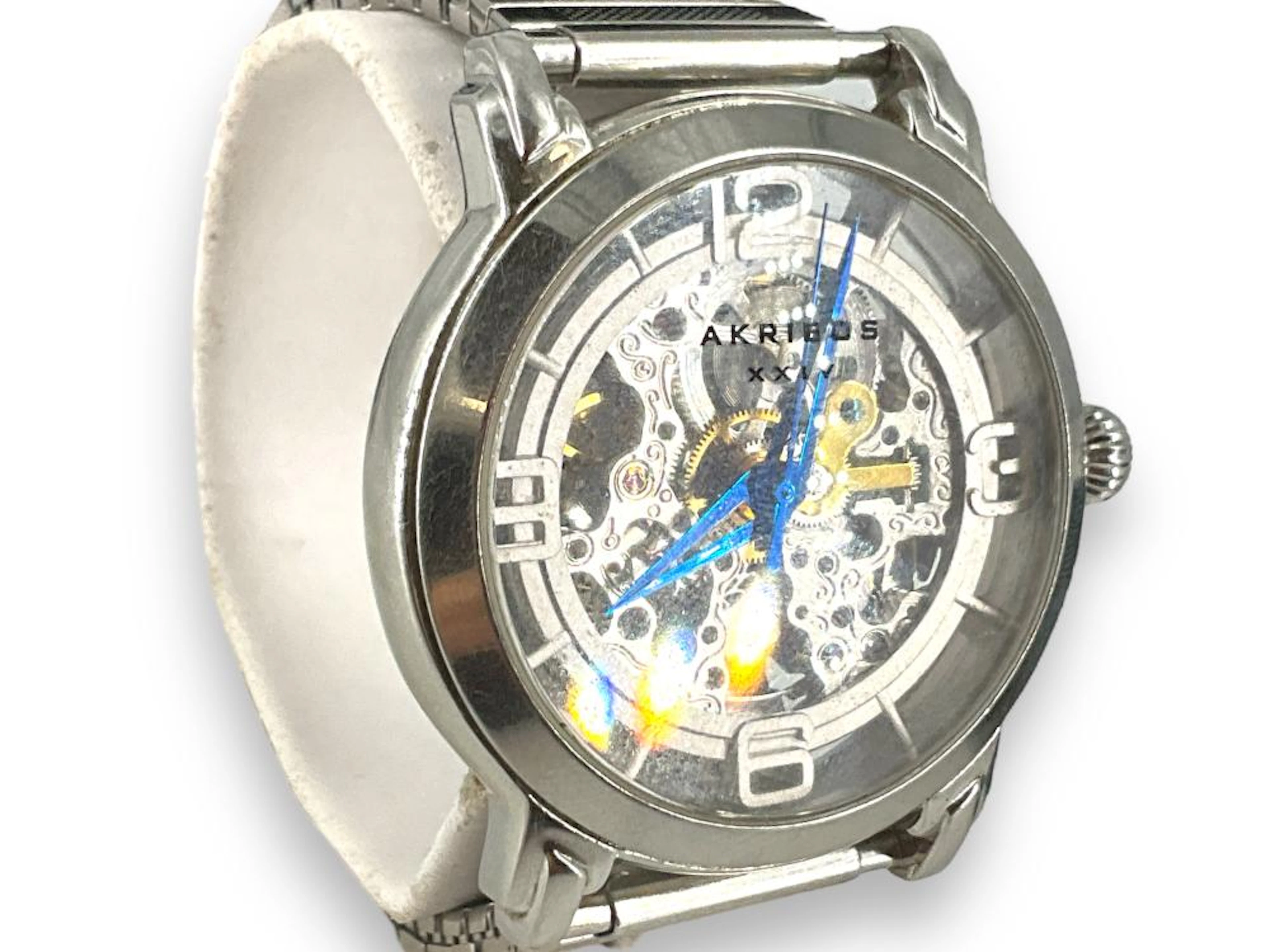 AKRIBOS XXIV Automatic Skeletonized Men's Wrist Watch
