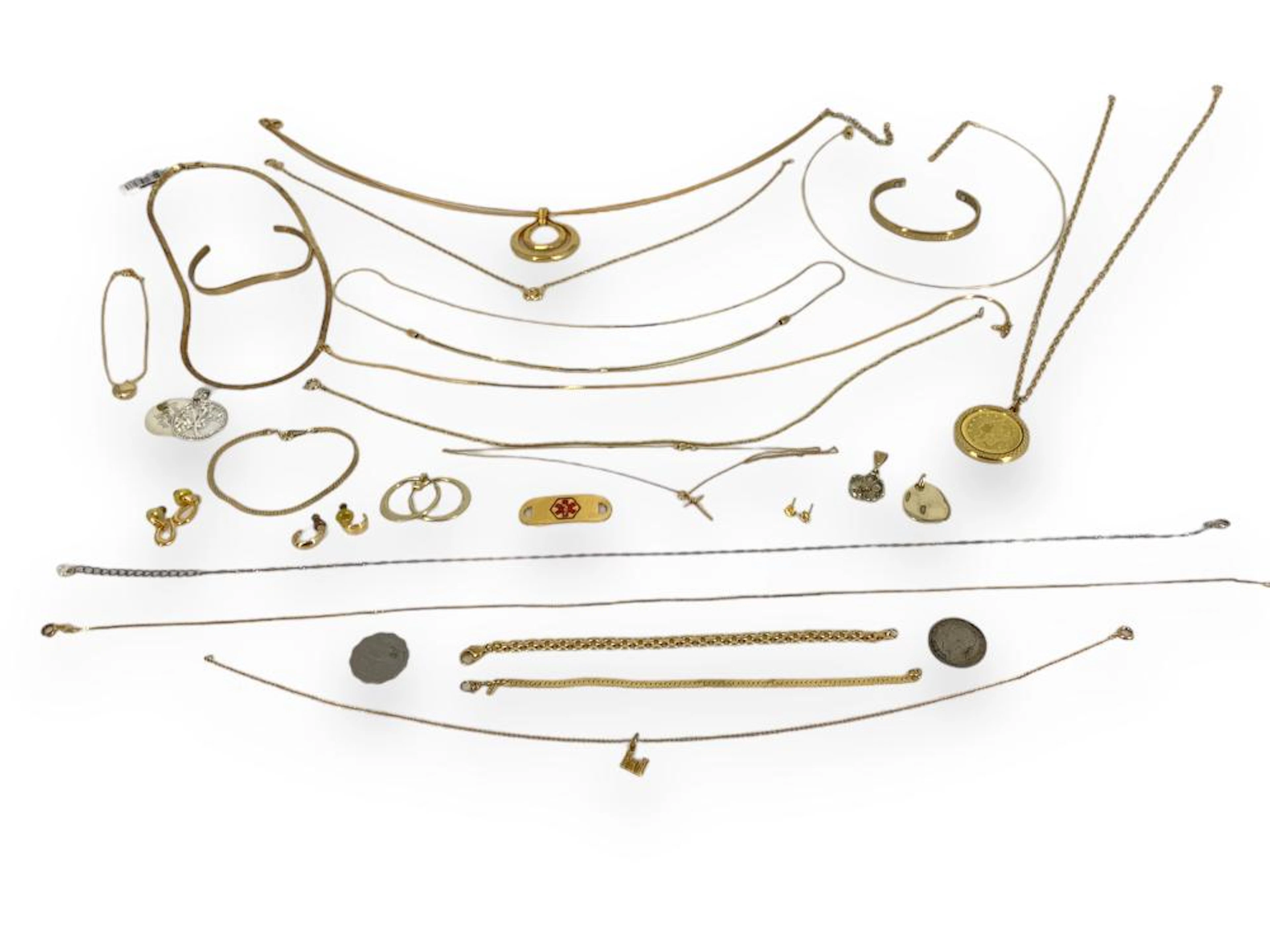Gold-Tone Chain Lot