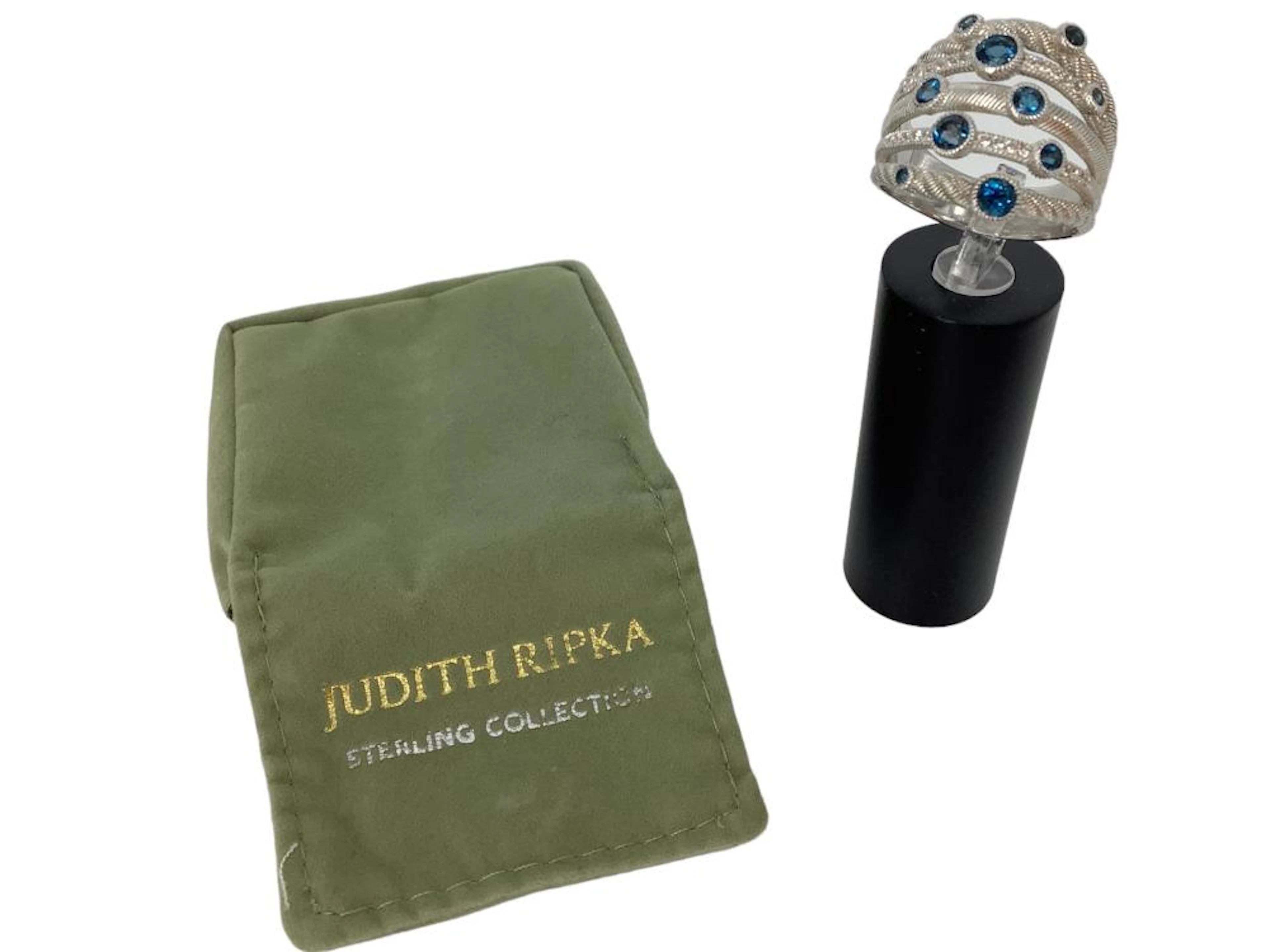 ew-Old Stock Sterling Silver Ring from Judith Ripka