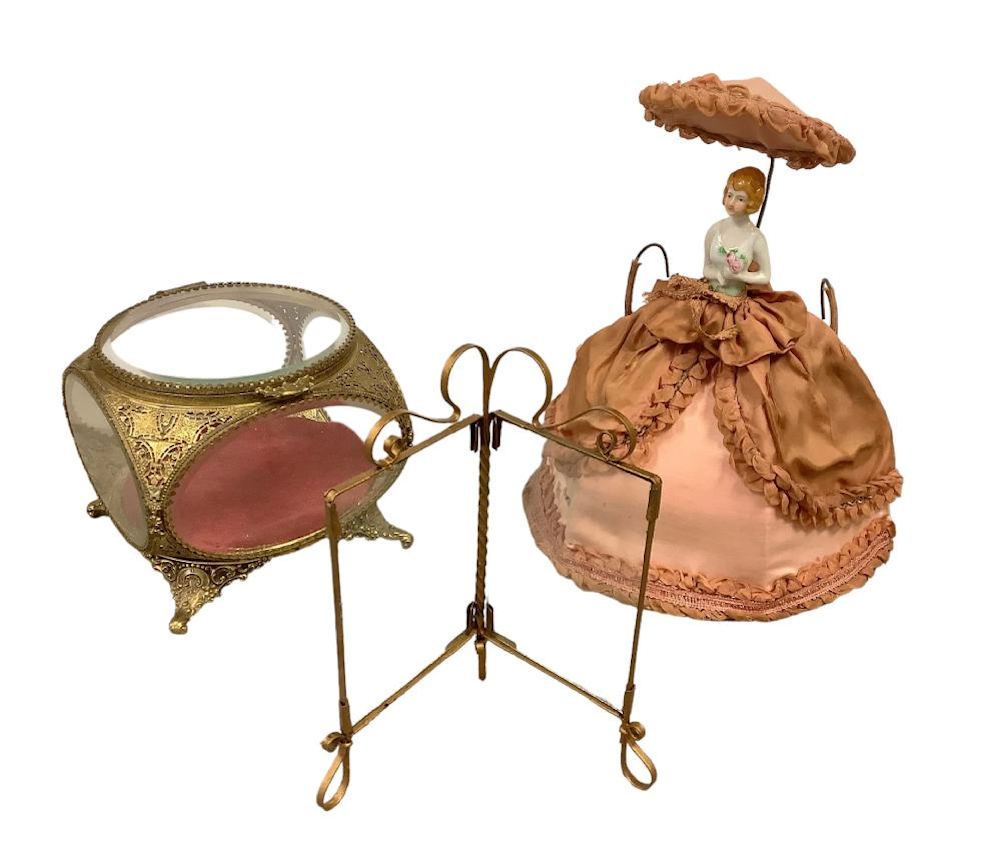 Three Vintage Decorative Items