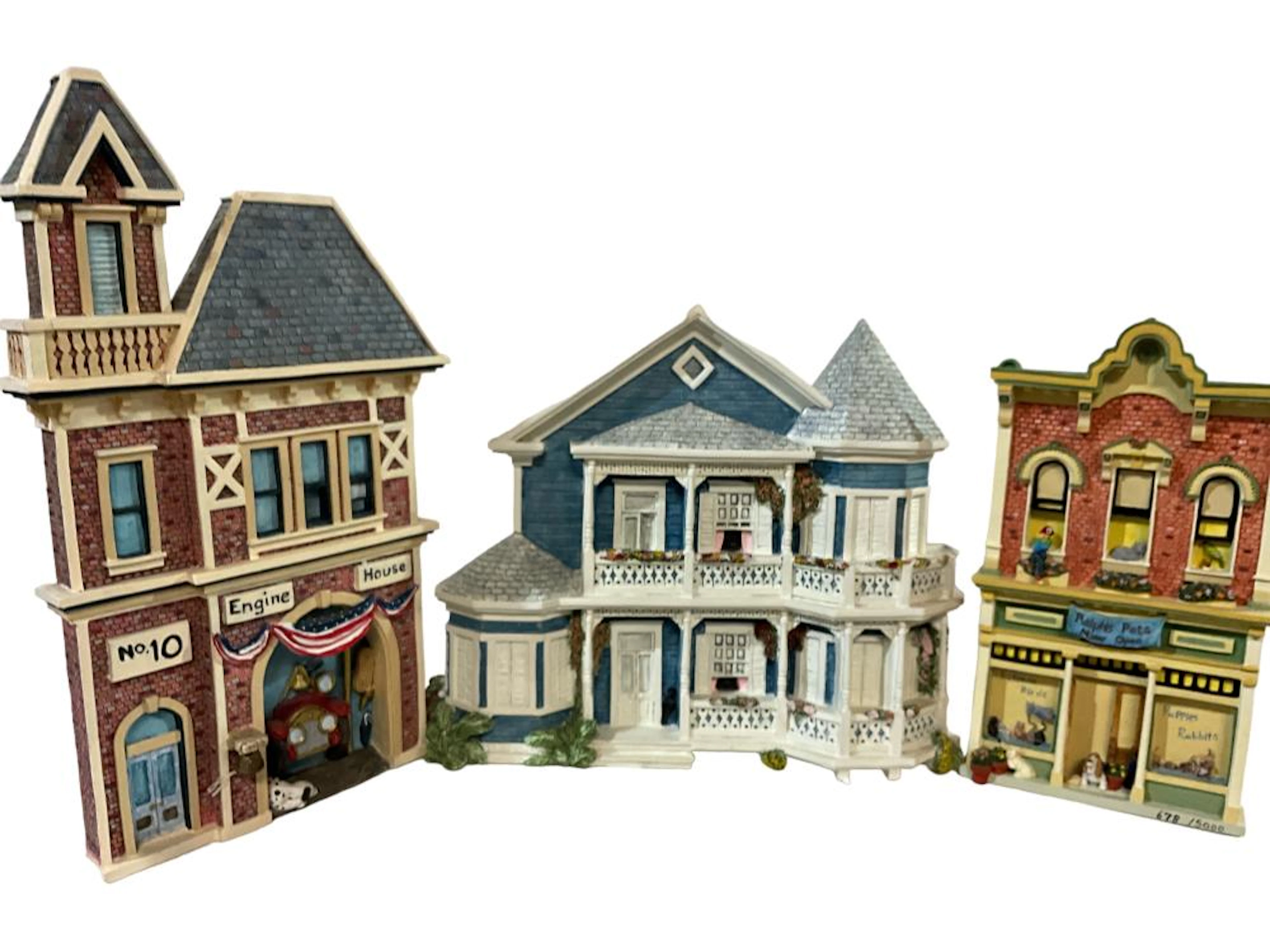 (3) ?The Brian Baker Collection? Architectural Sculptures