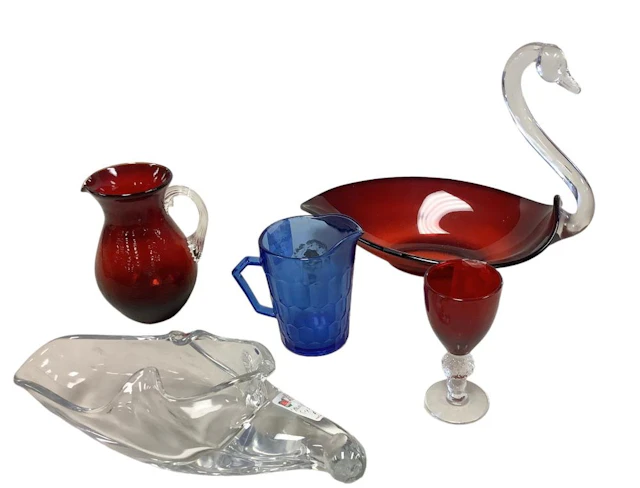 Decorative Art Glass Pieces