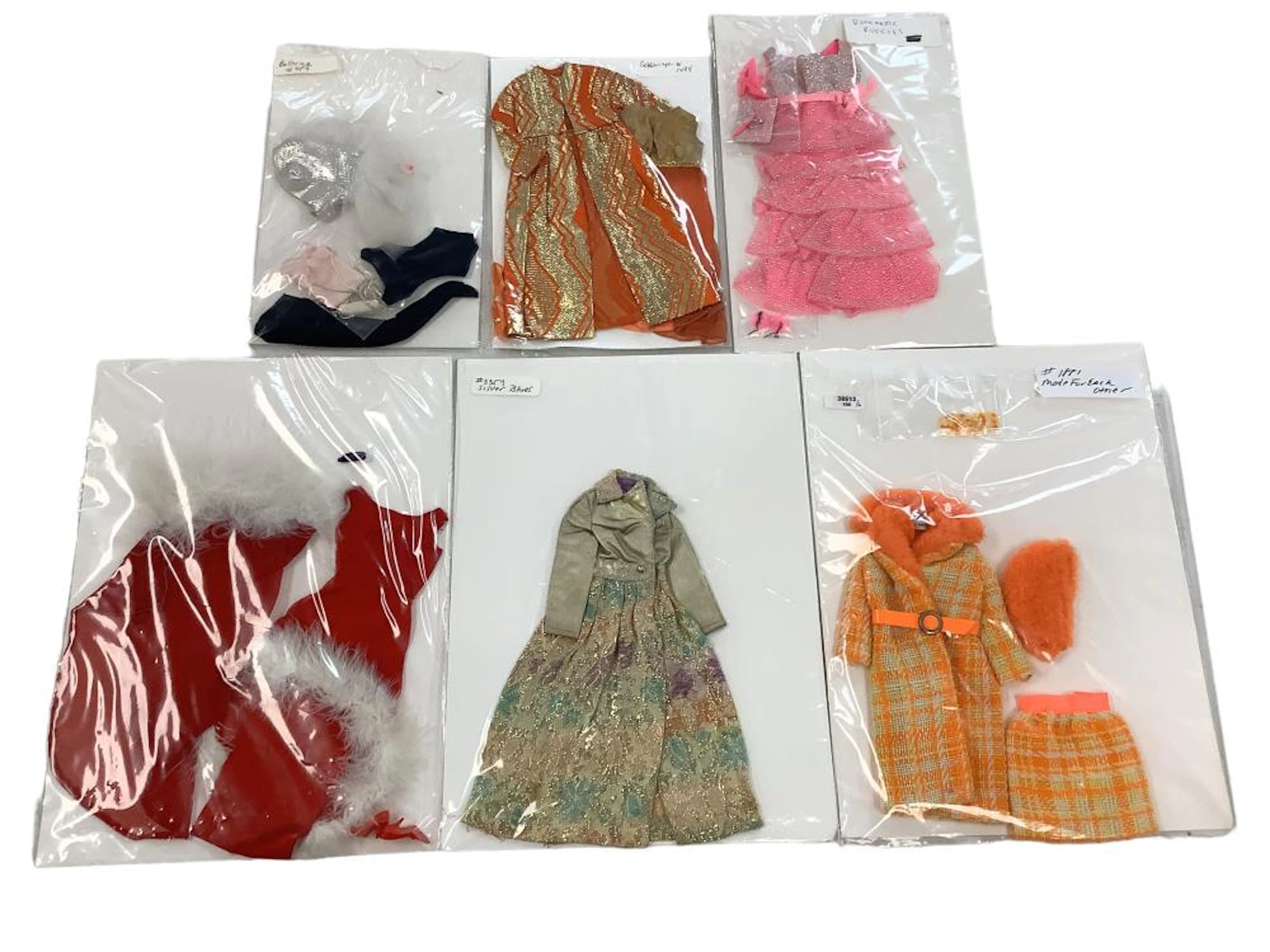 (6) VINTAGE BARBIE OUTFITS