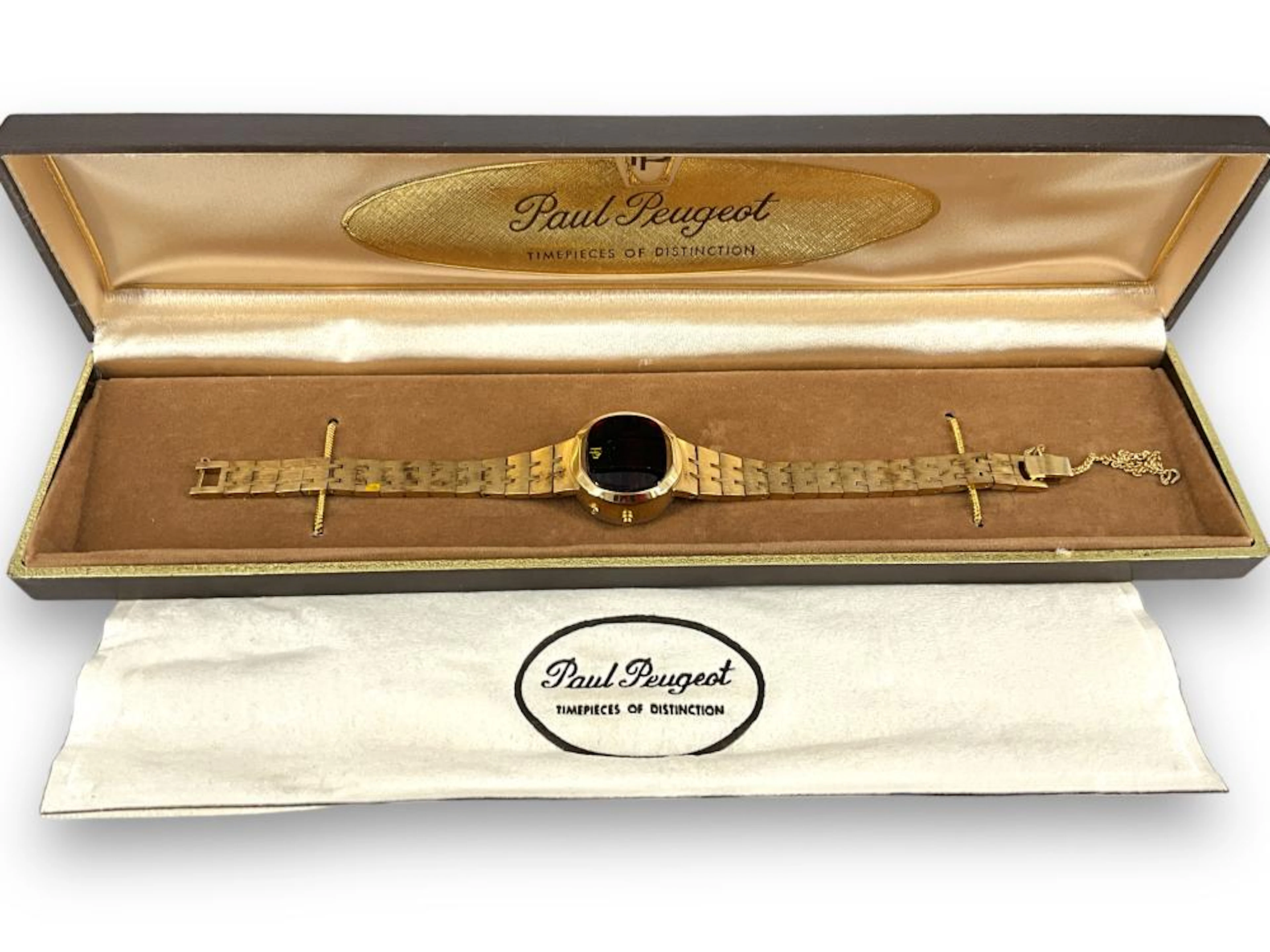 Paul Peugeot Digital Wrist Watch In Box