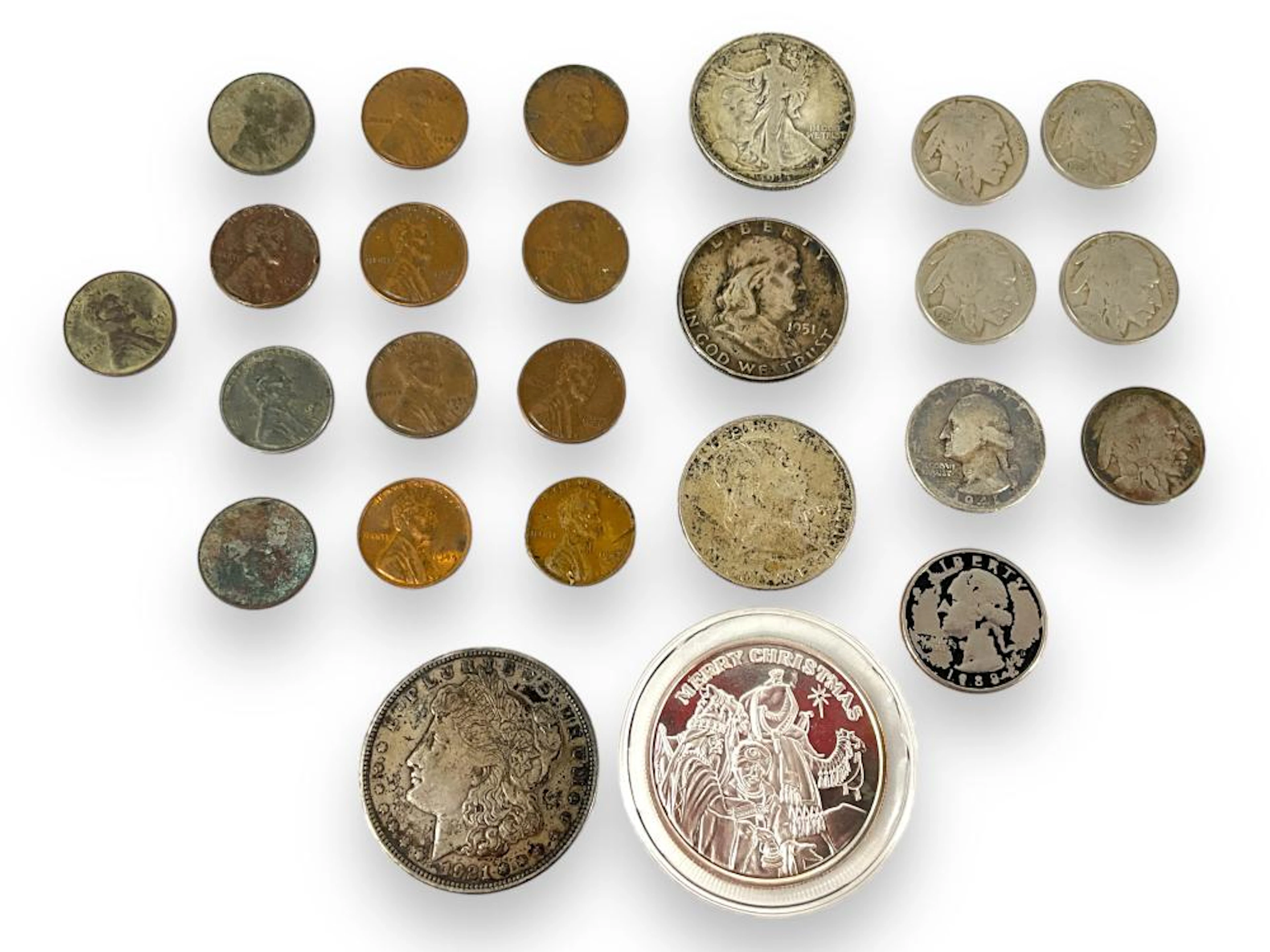 Assortment of U.S. Coins and Bullio