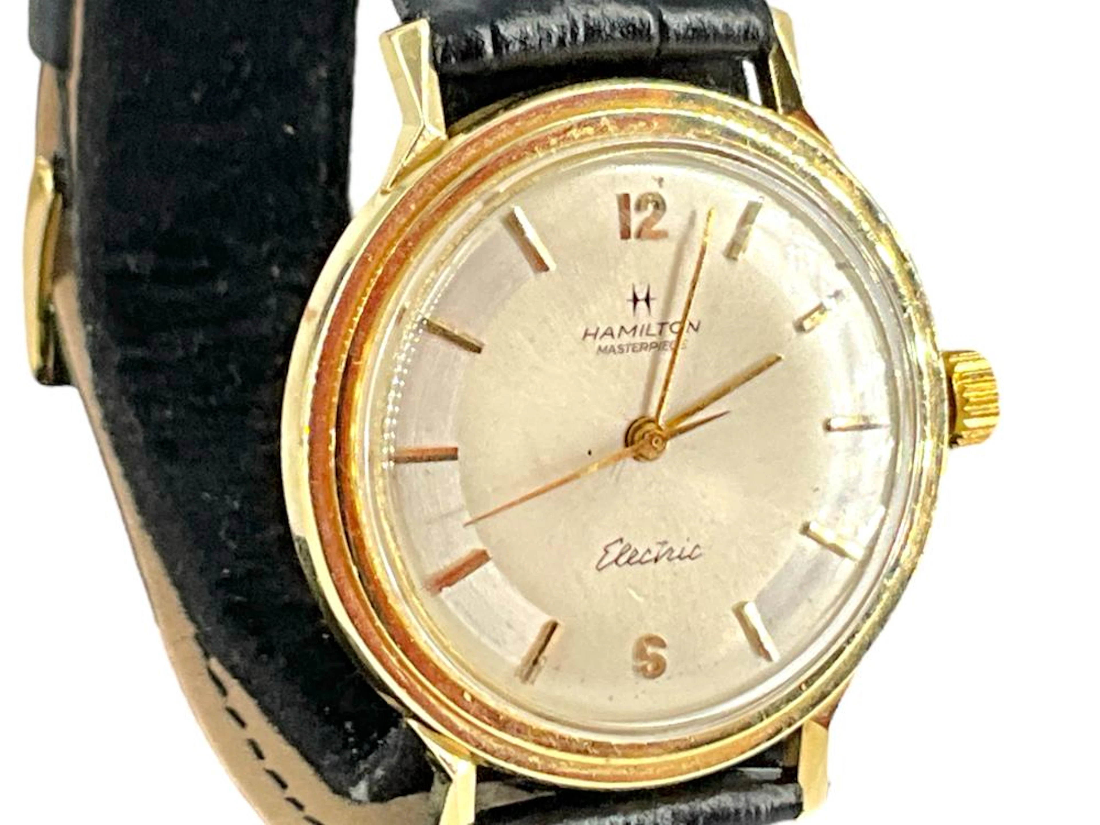 Vintage Hamilton "Masterpiece" Electric Wrist Watch