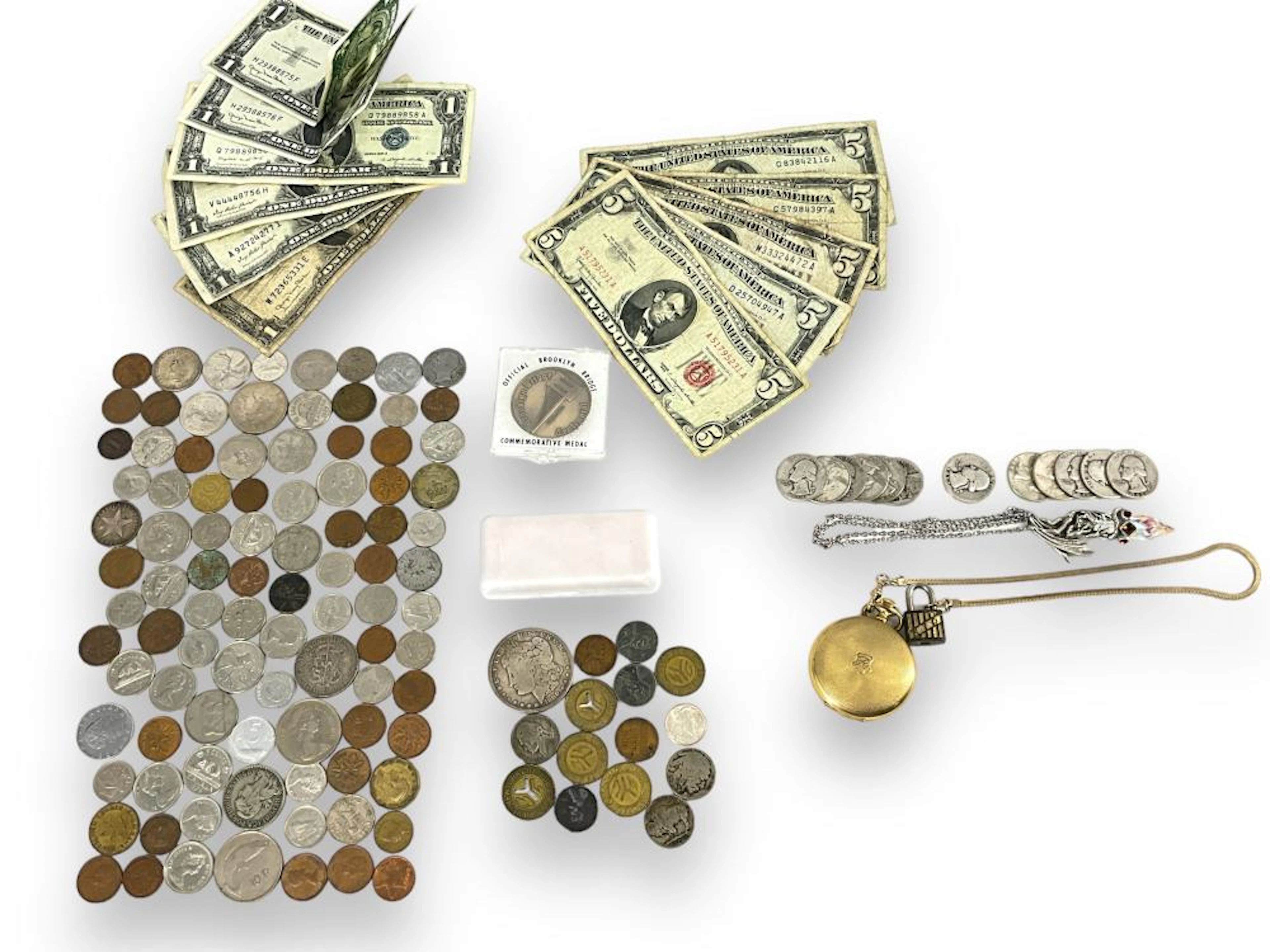 Jewelry, Coins, Tokens & More