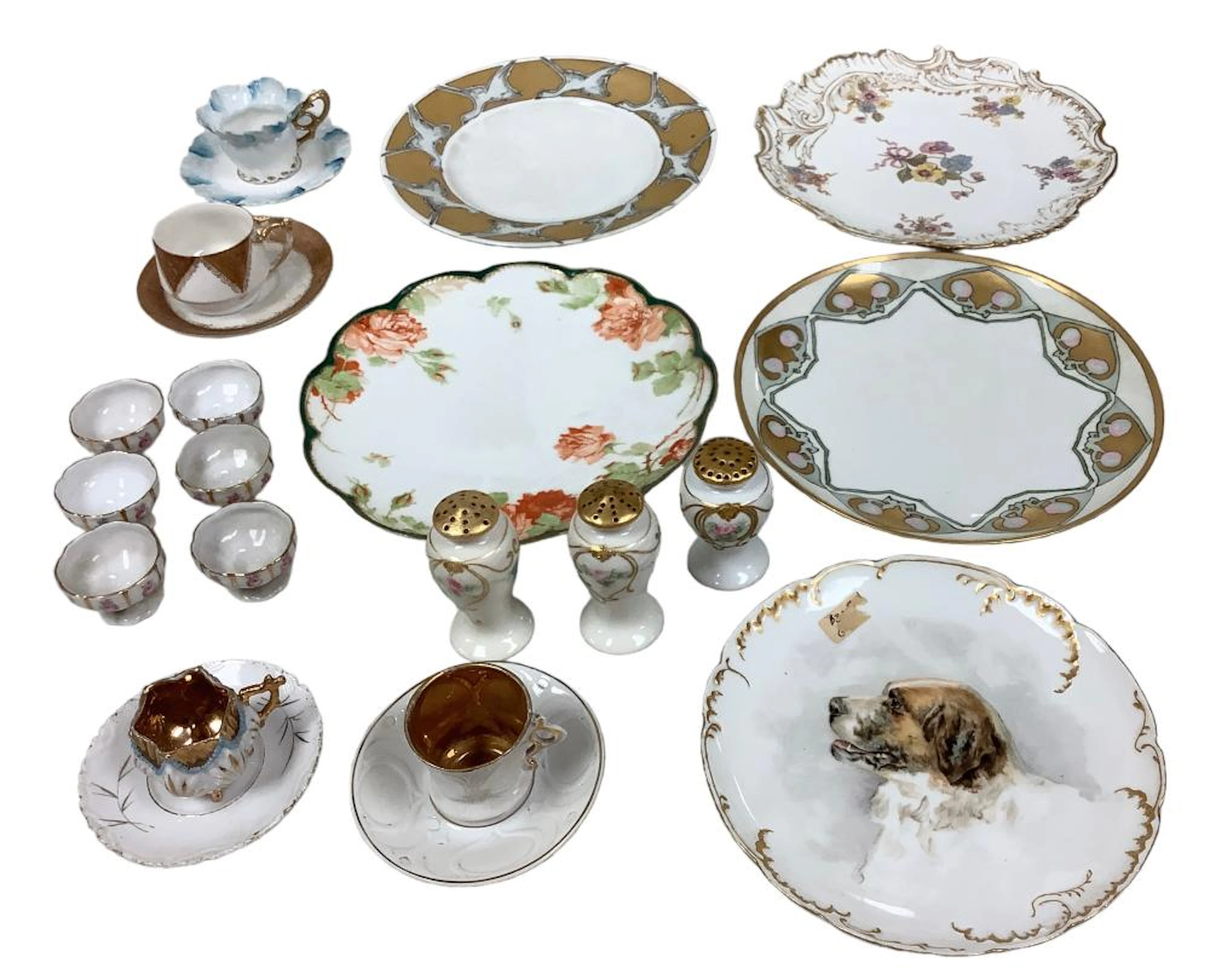 Demitasse, Salt Cellars, Decorative Plates and Shakers