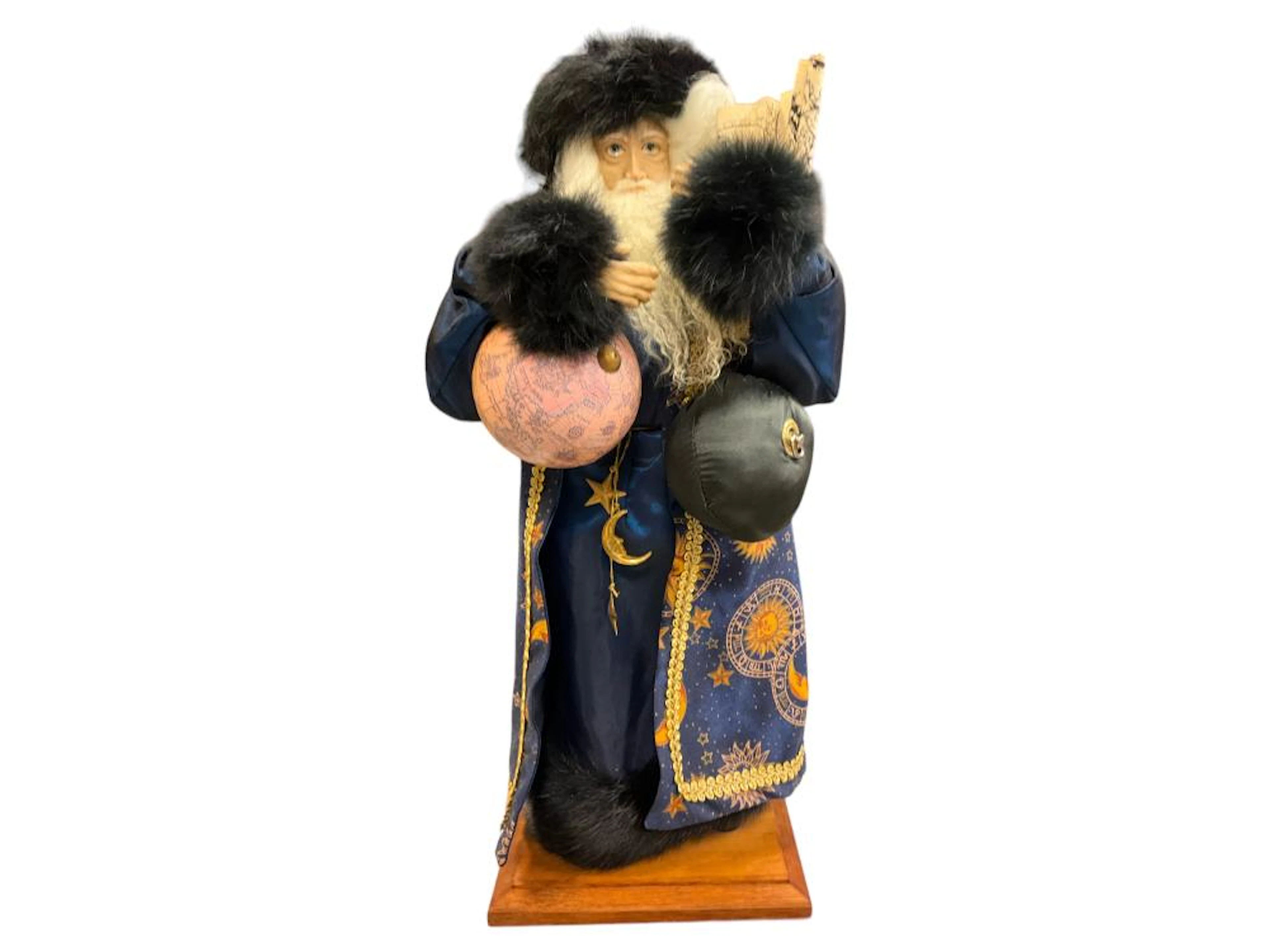 1993 Lynn Haney Collection ?Galileo? Musical Santa 18 in. (45.7 cm.)