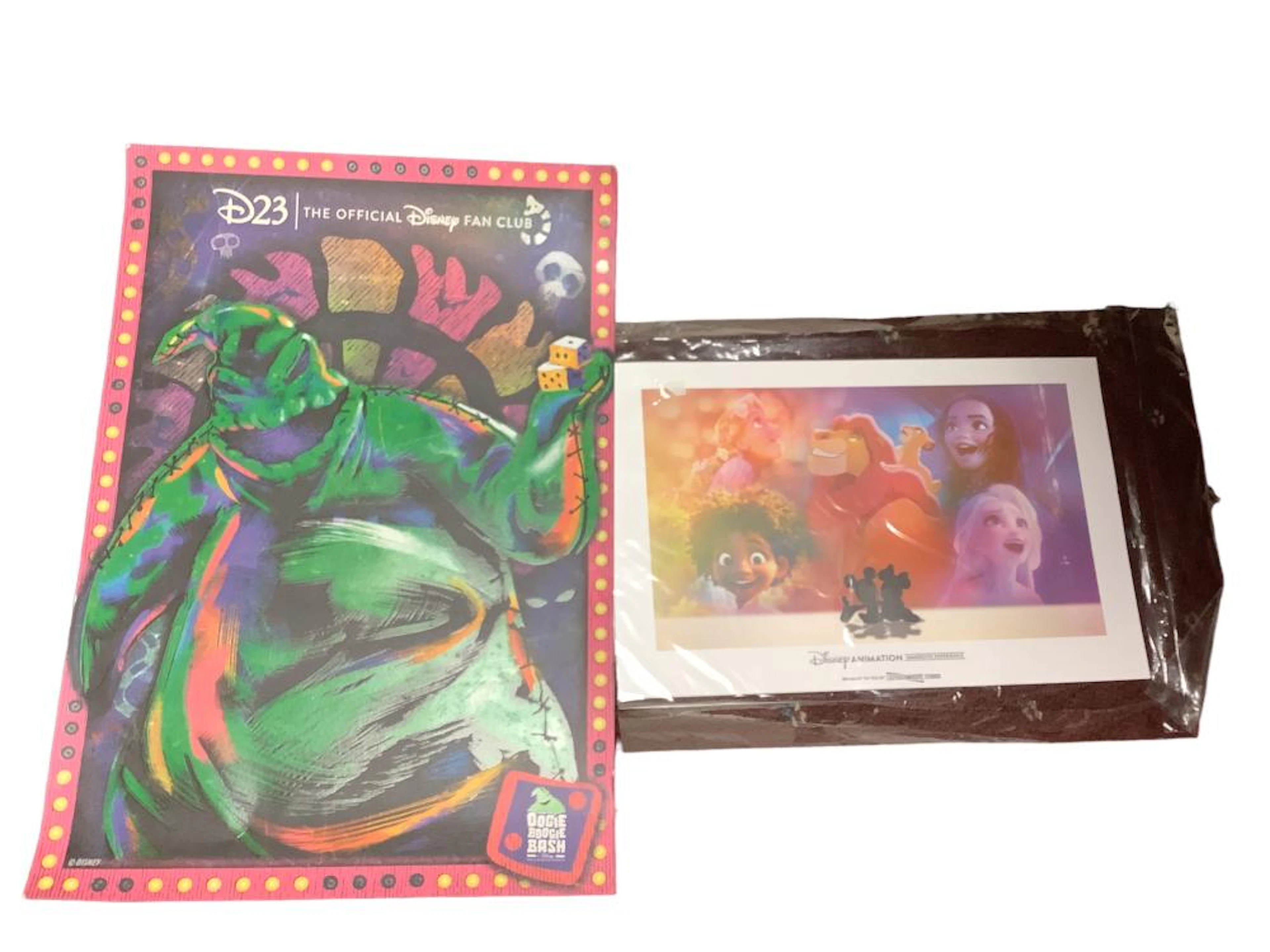 Disney D23 Oogie Boogie Bash Halloween Party Poster...