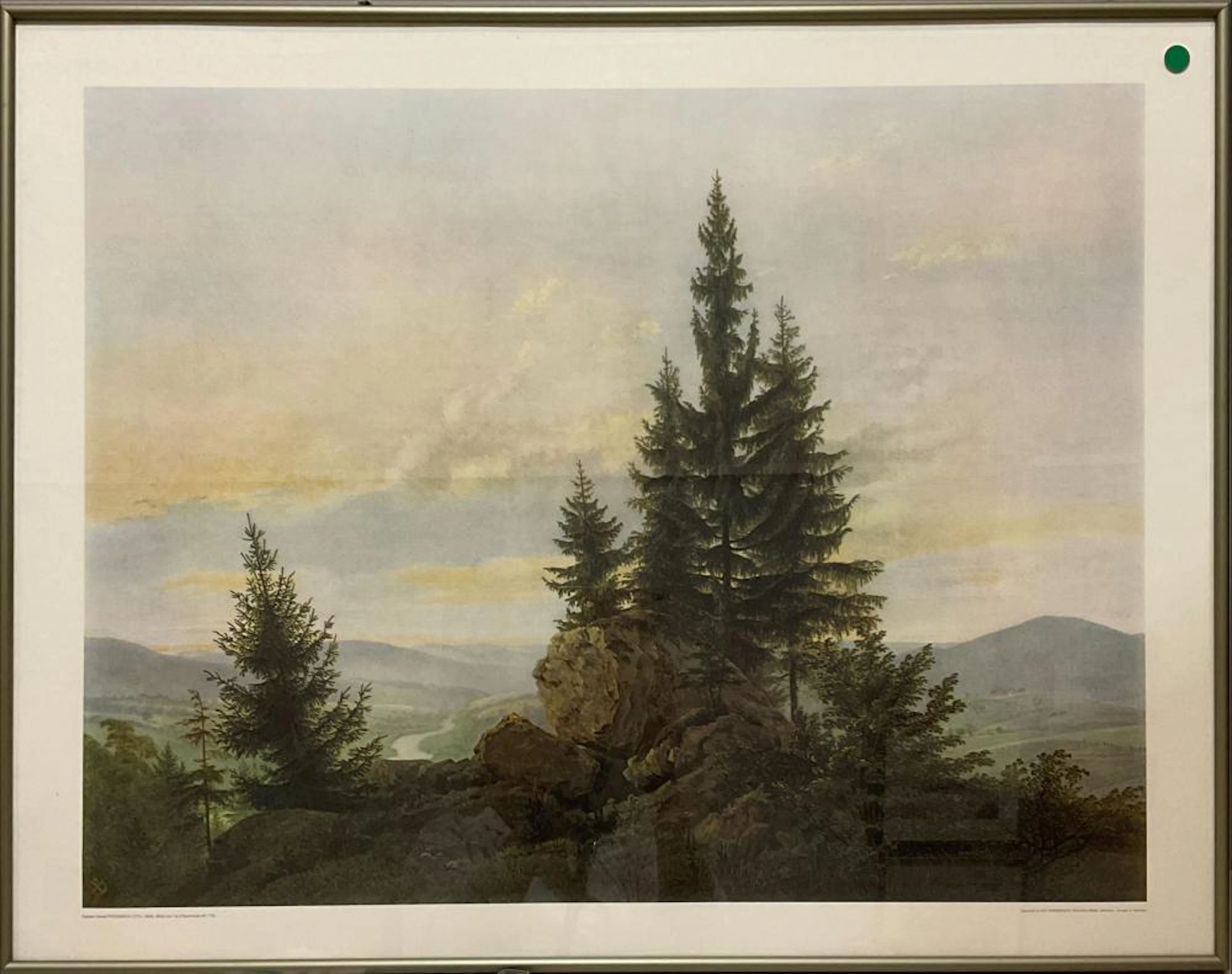 Framed Print - by Casper David Friedrich