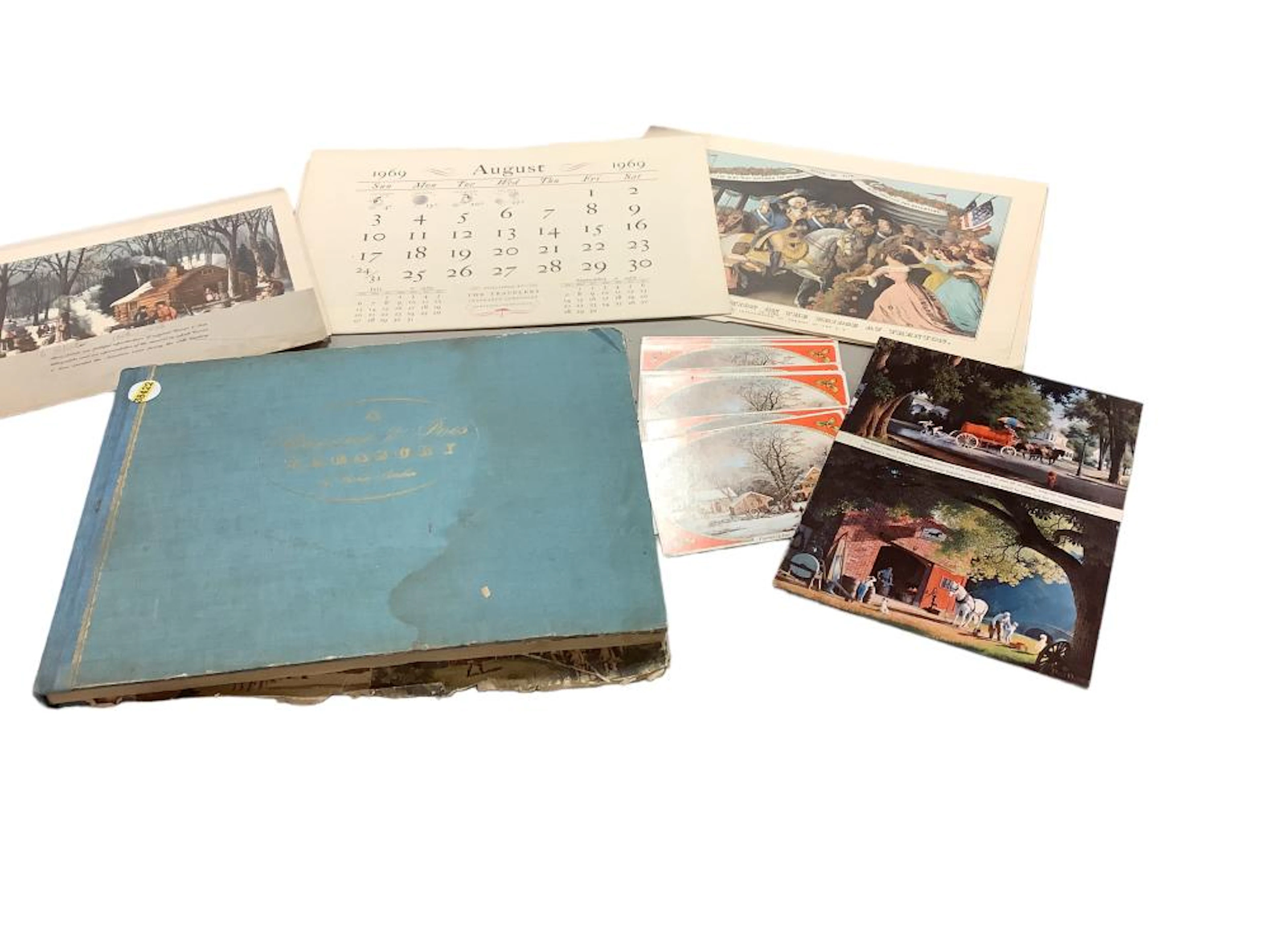 Currier & Ives Ephemera Grouping