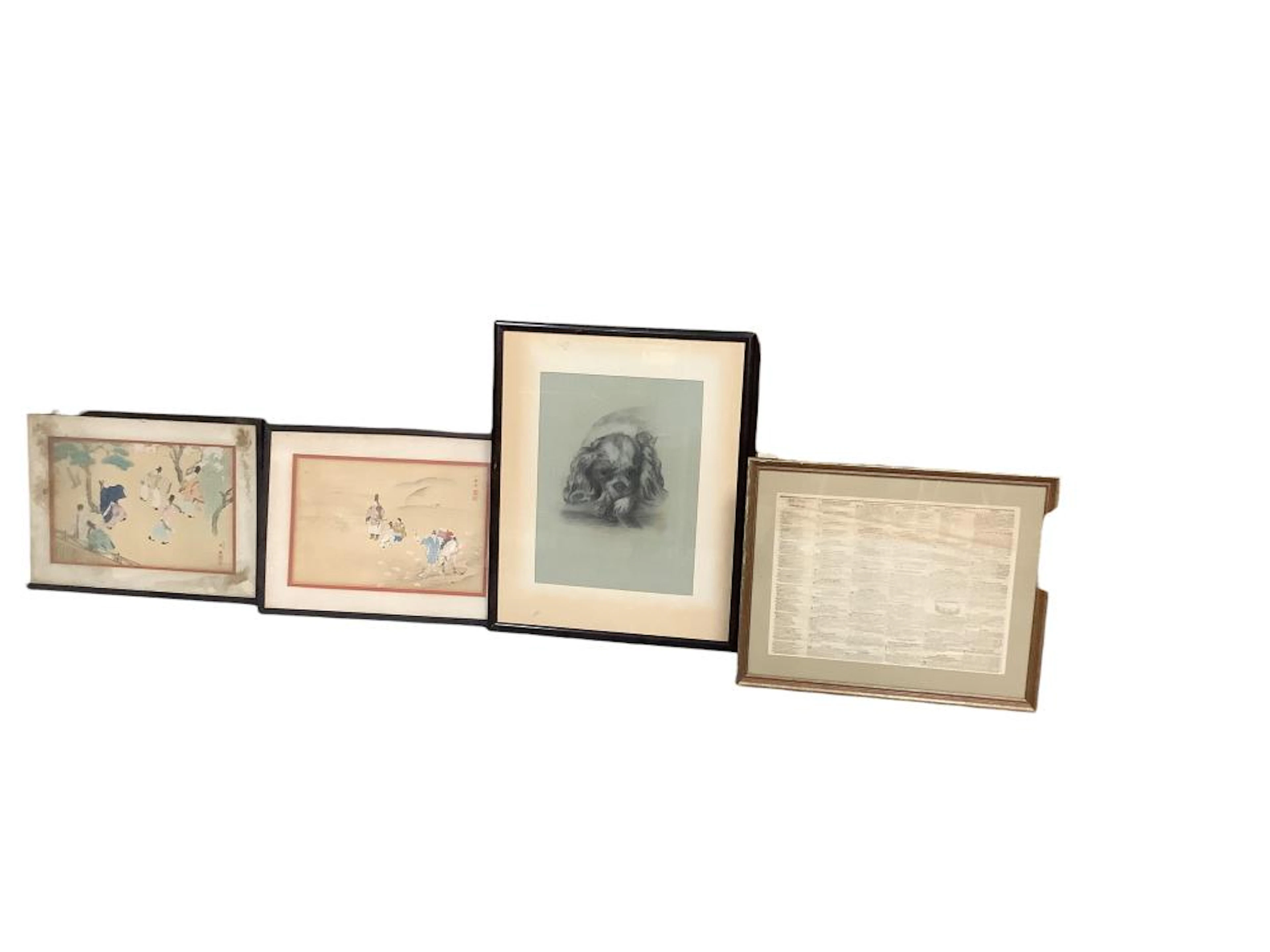 (4) Piece Lot of Art