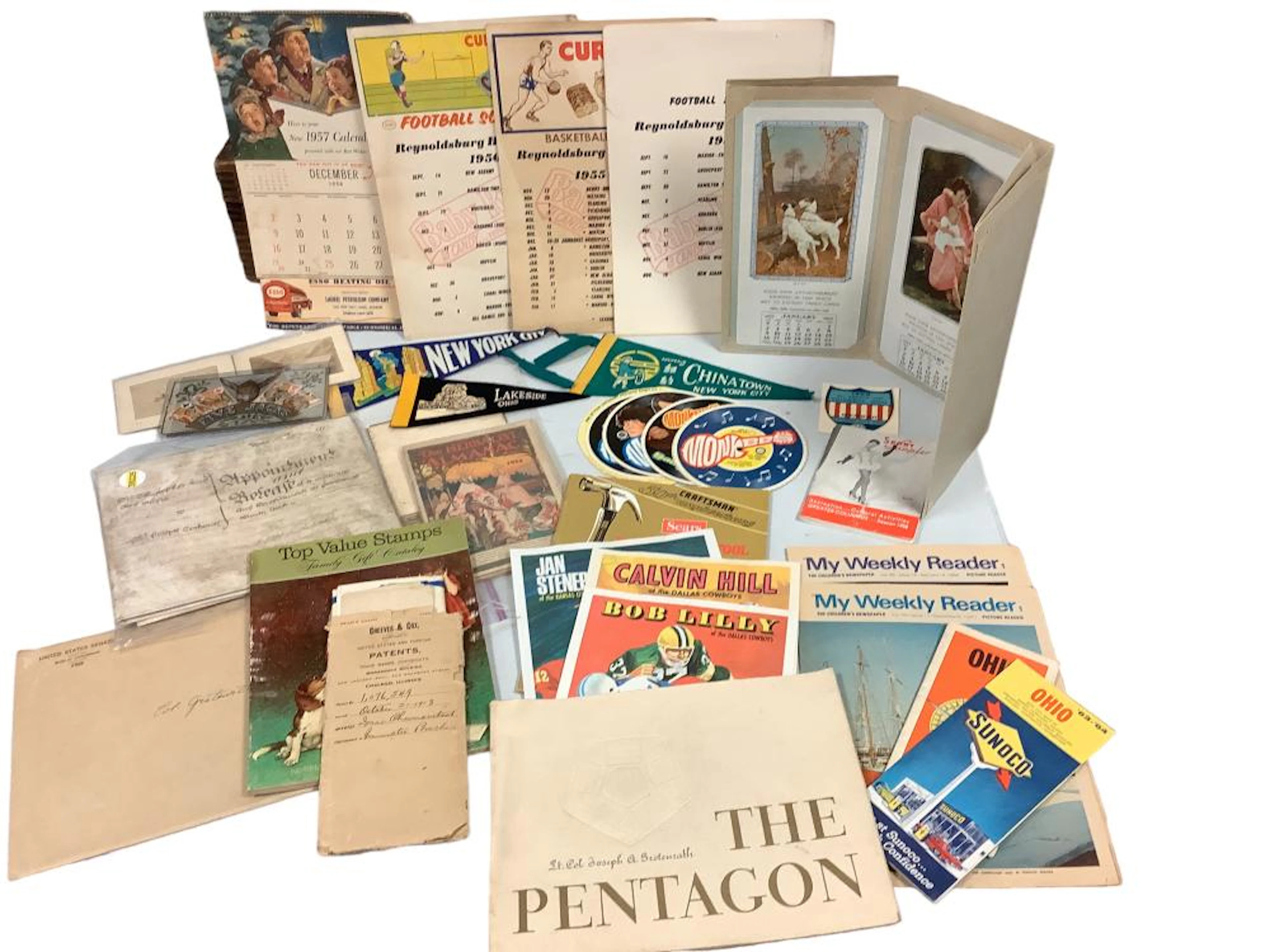 Large lot of Ephemera from the 1920?s and 1950?s and Beyond