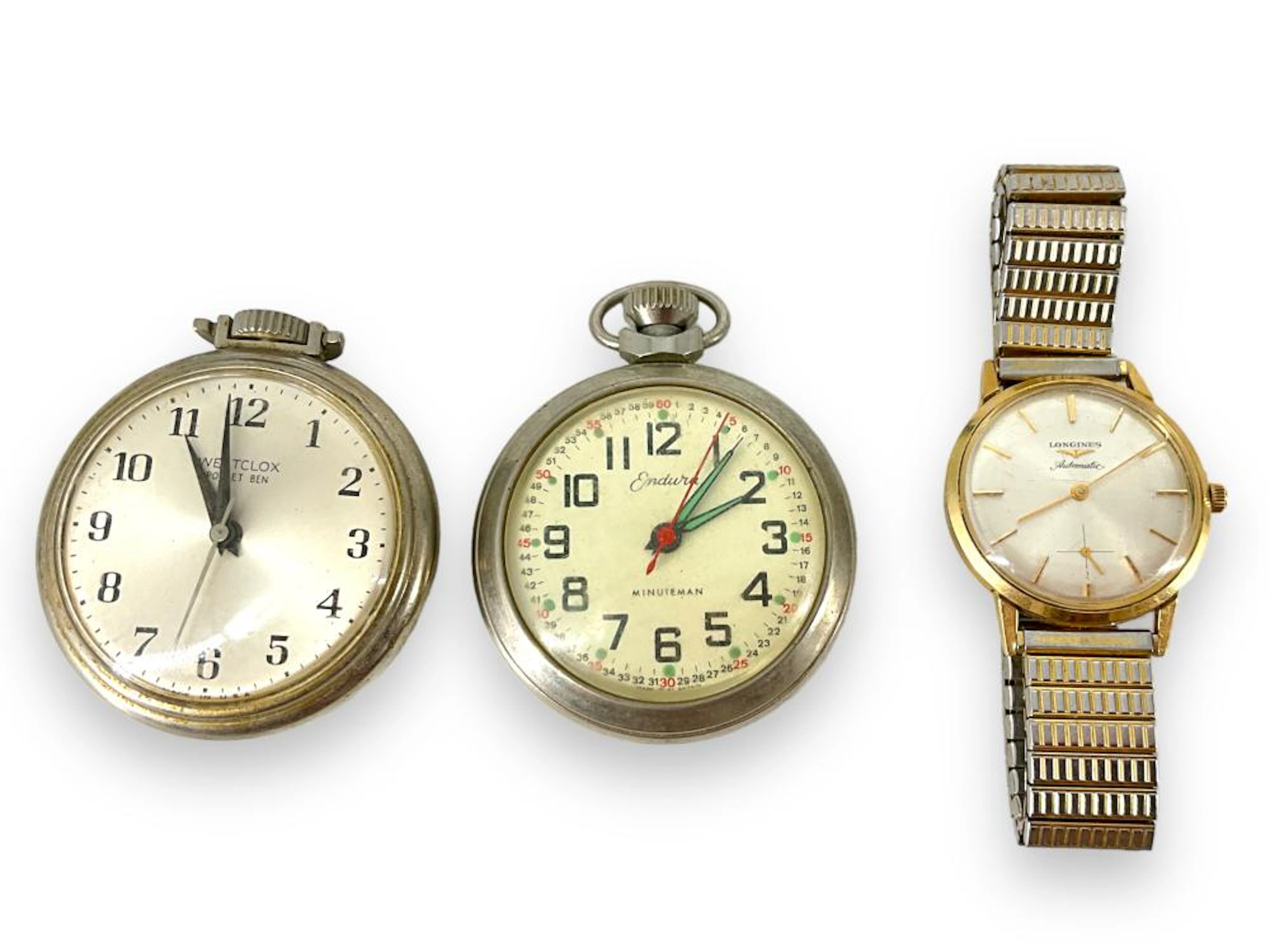 Vintage Pocket Watches and Wrist Watch