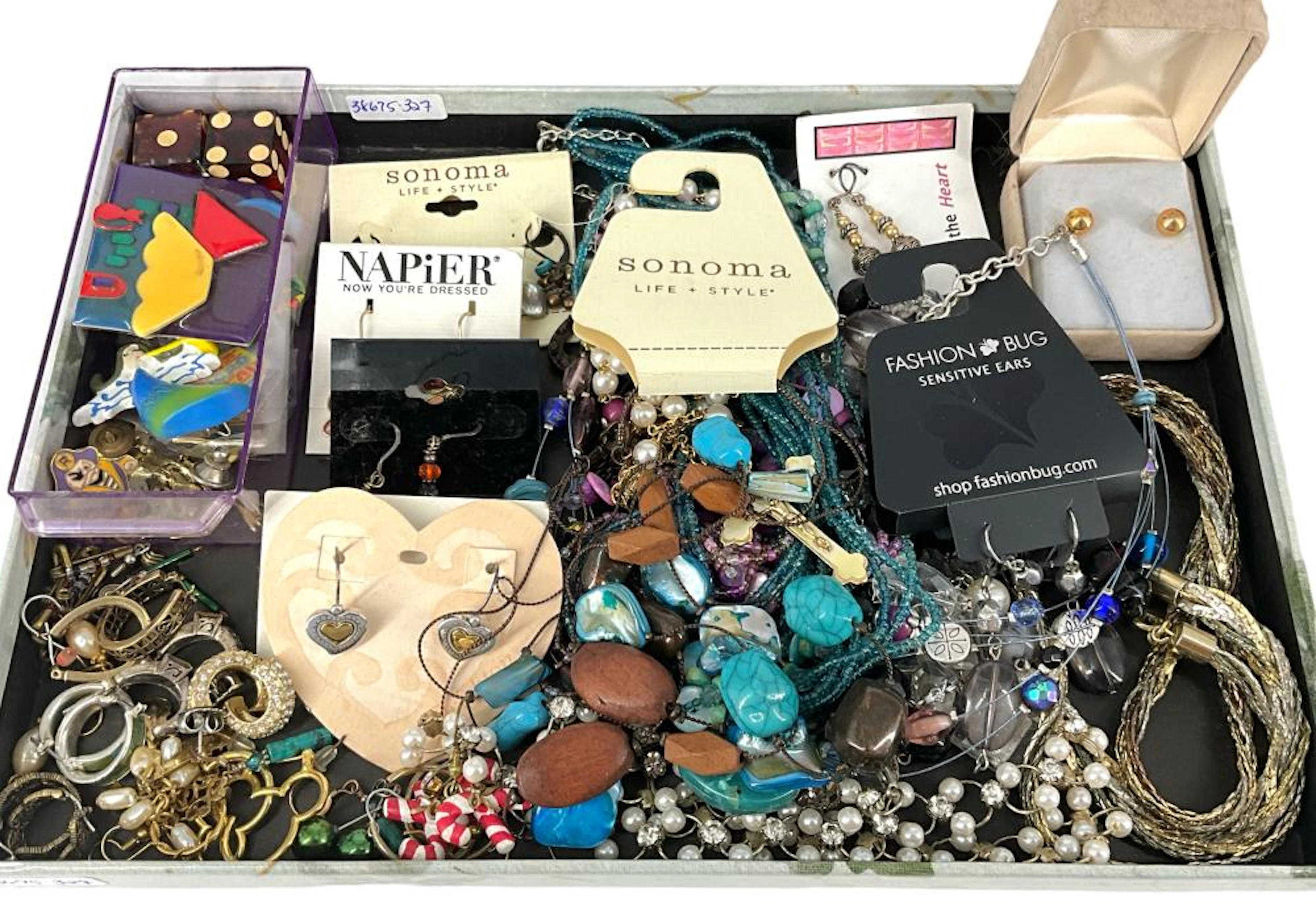 Multiple Pair Pierced Earrings (Some Unworn)